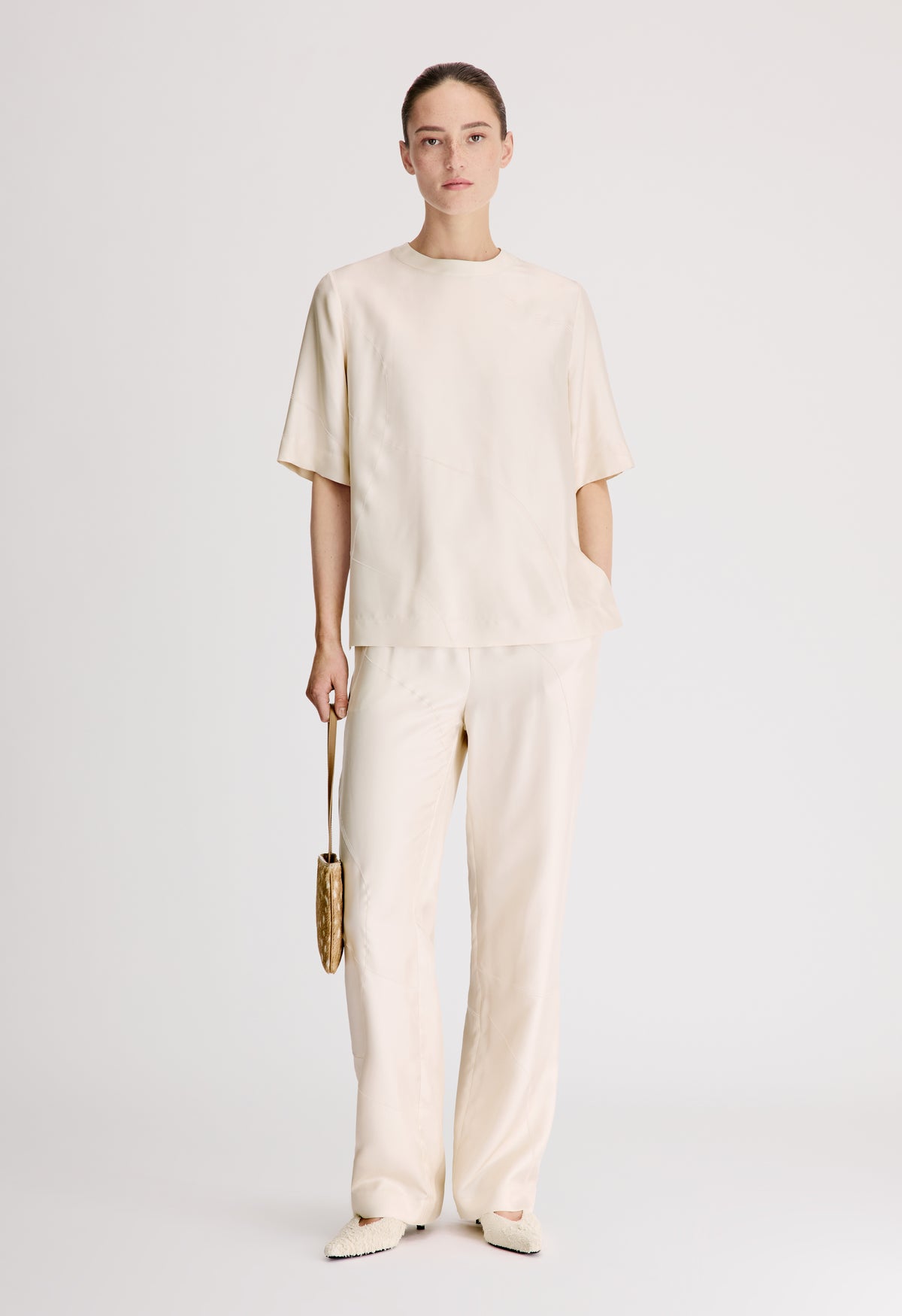 REMO Silk twill top