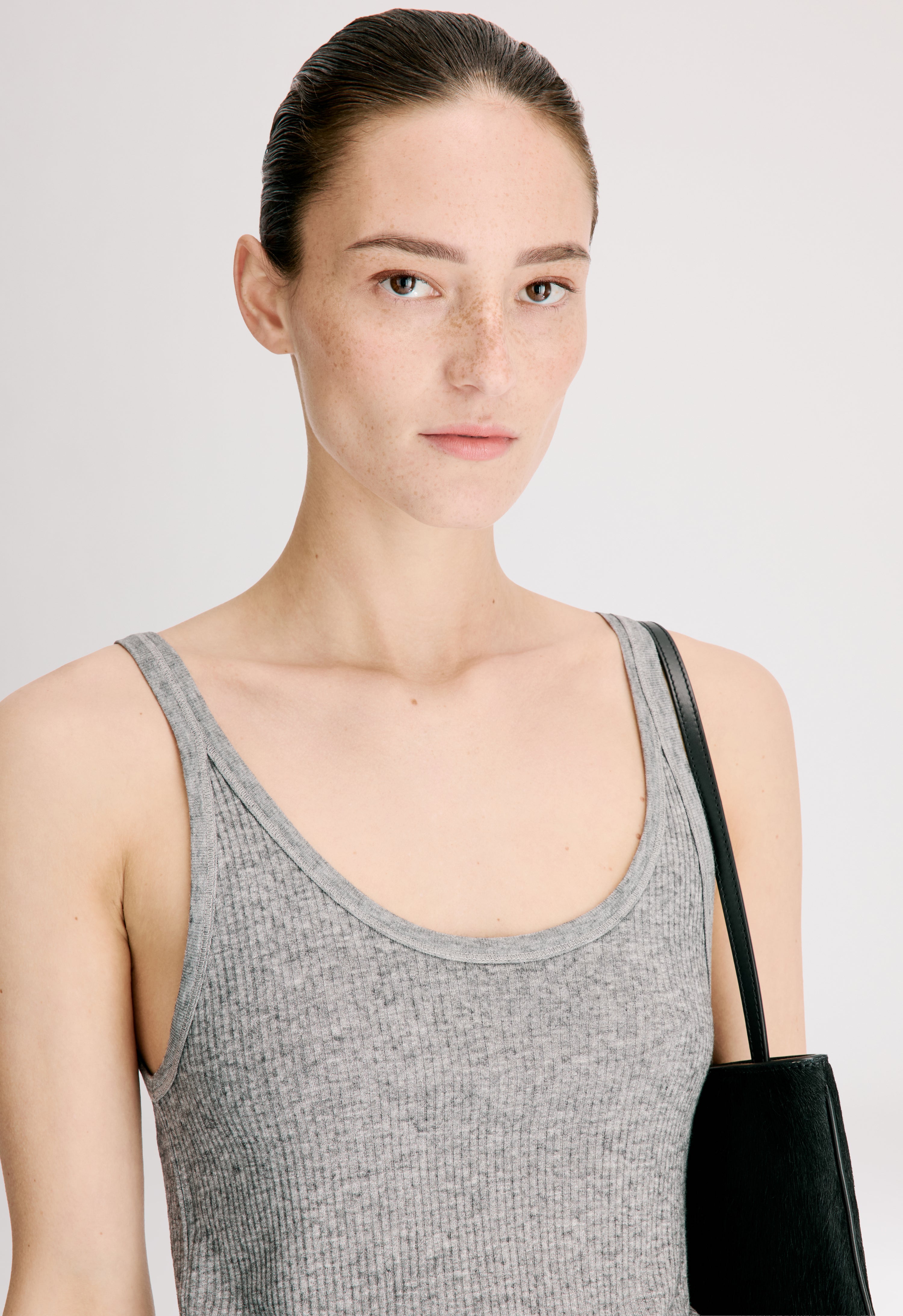 RONI Rib jersey tank top