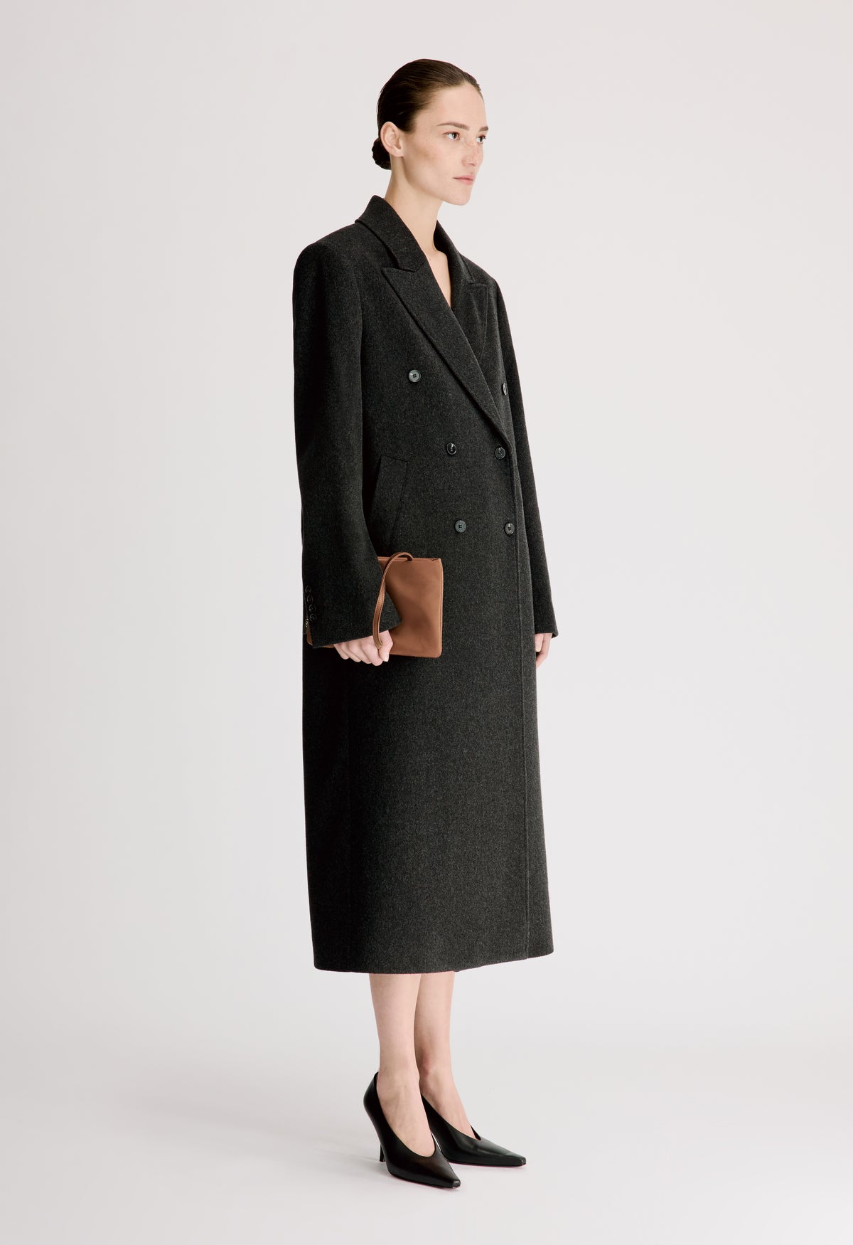 ROSCO LDS Double breasted long coat