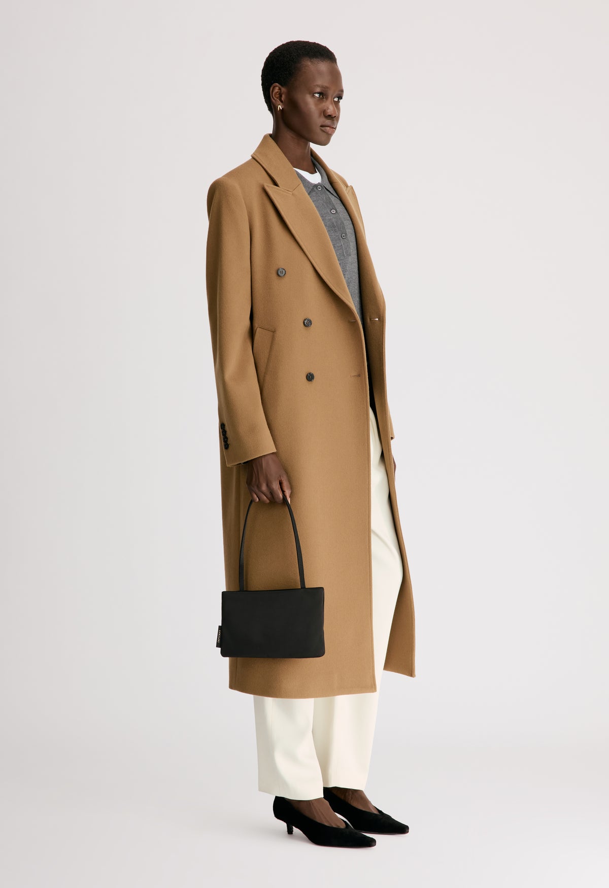 ROSCO LDS Double breasted long coat