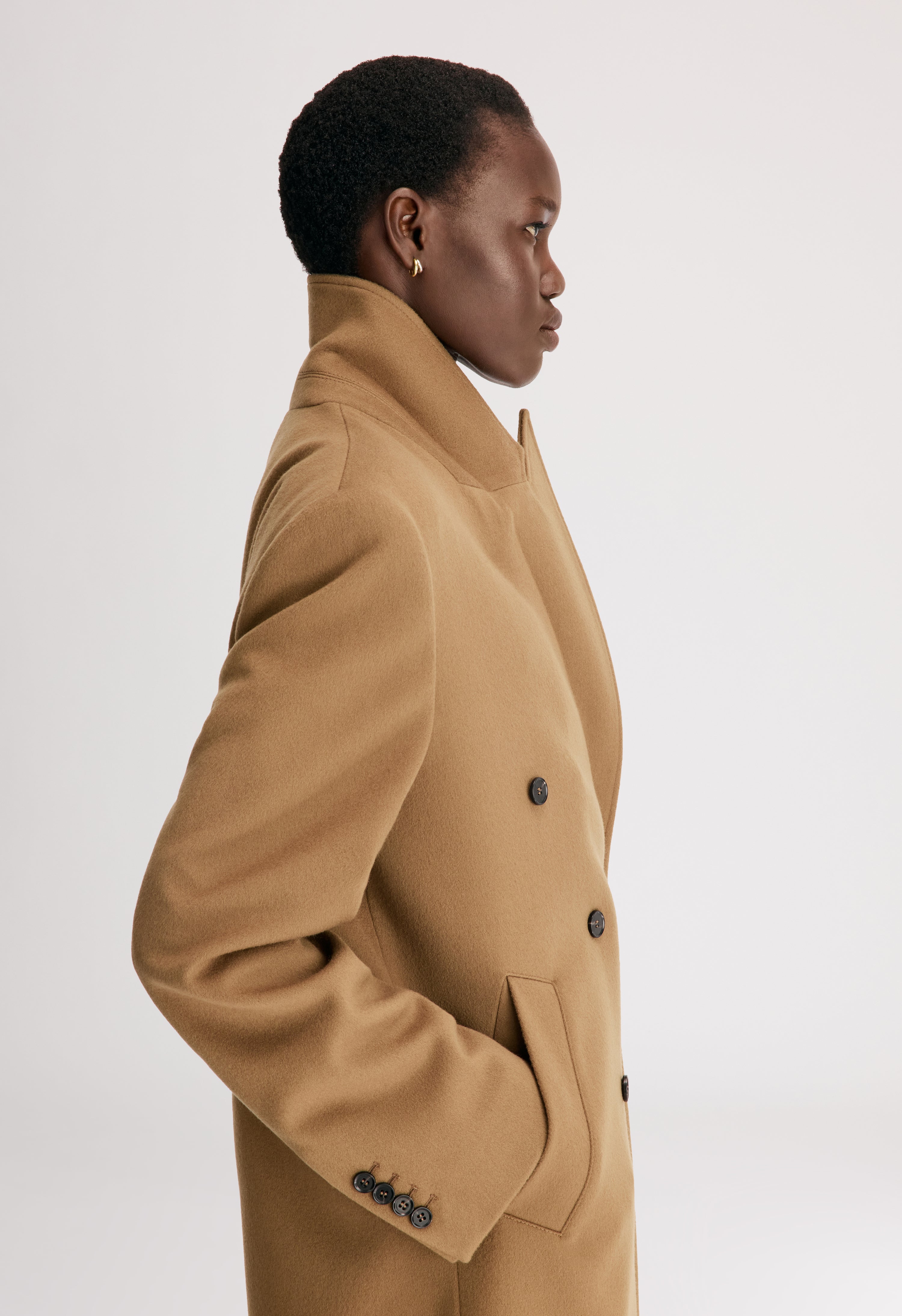 ROSCO LDS Double breasted long coat