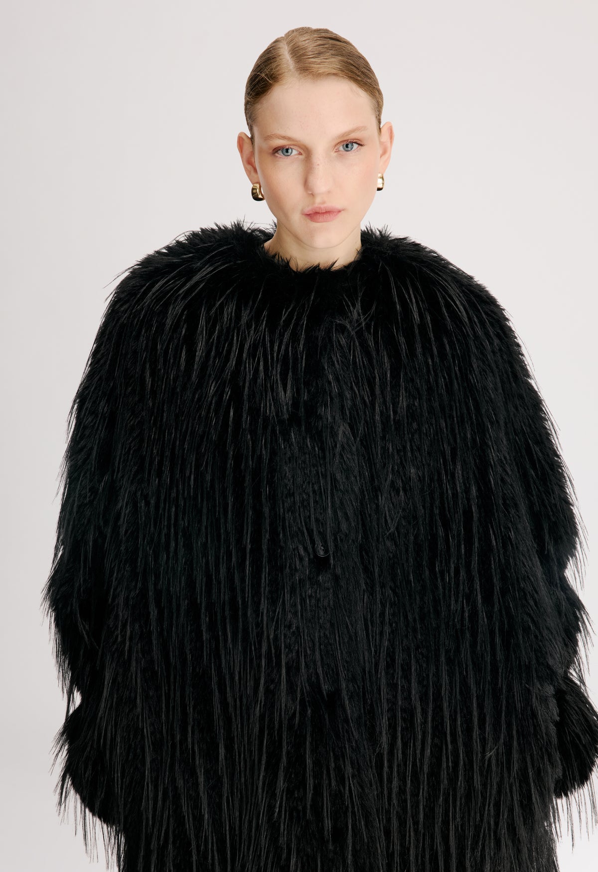 ROWE Manteau en fausse fourrure