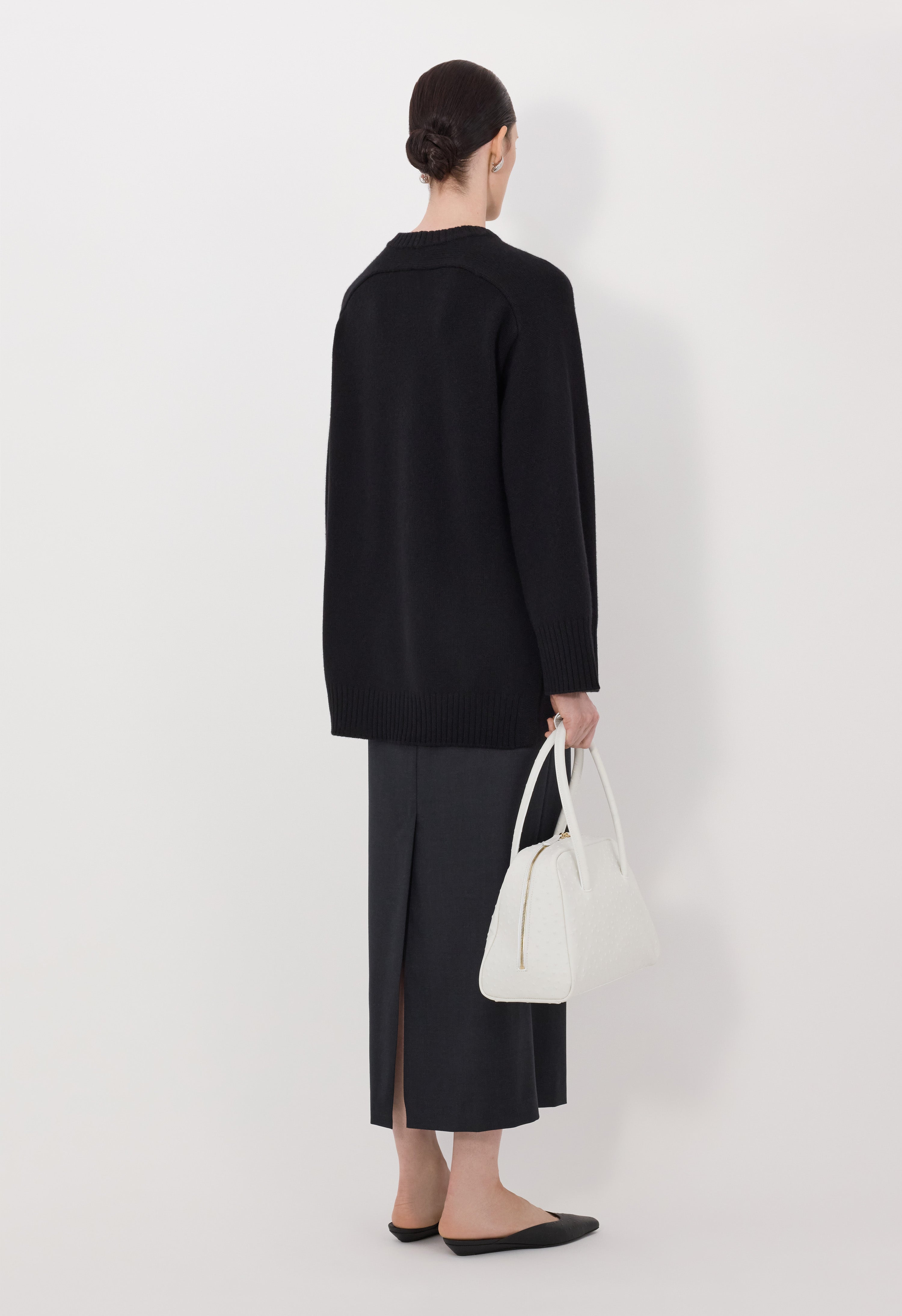 SAFI LDS Pull long en cachemire