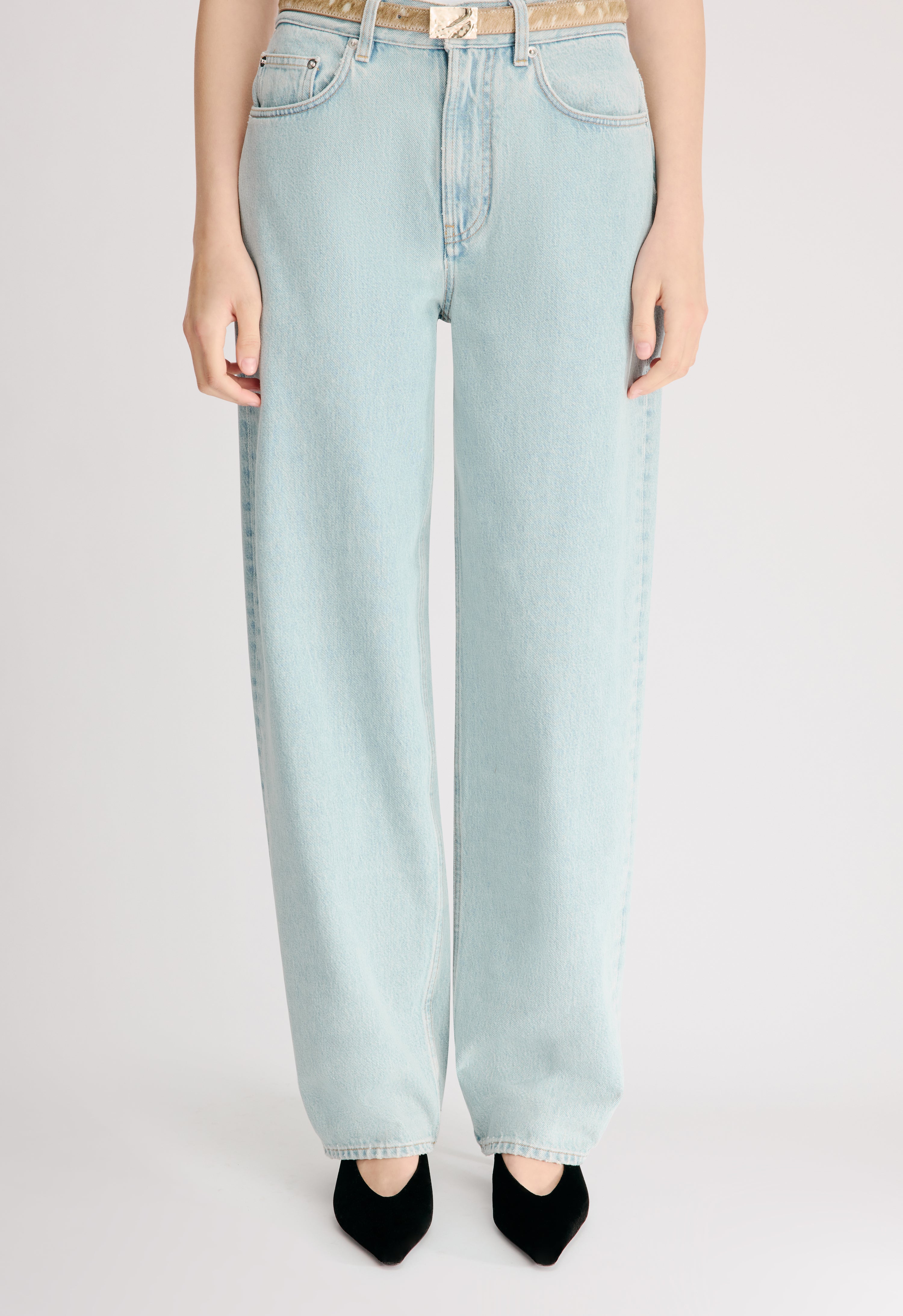 SAMUR LDS Organic denim boyfriend jeans