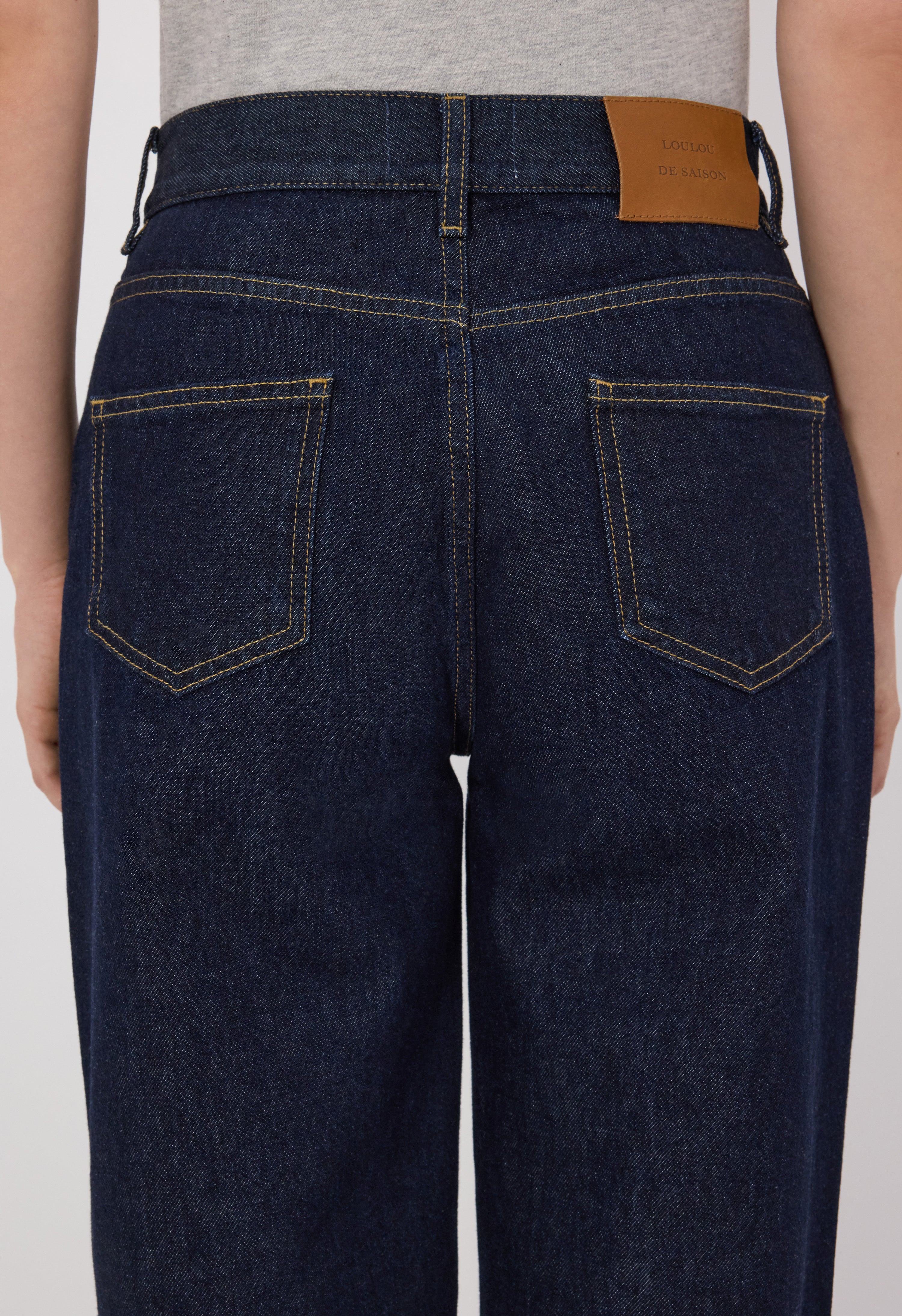 SAMUR LDS Jean boyfriend en denim organique