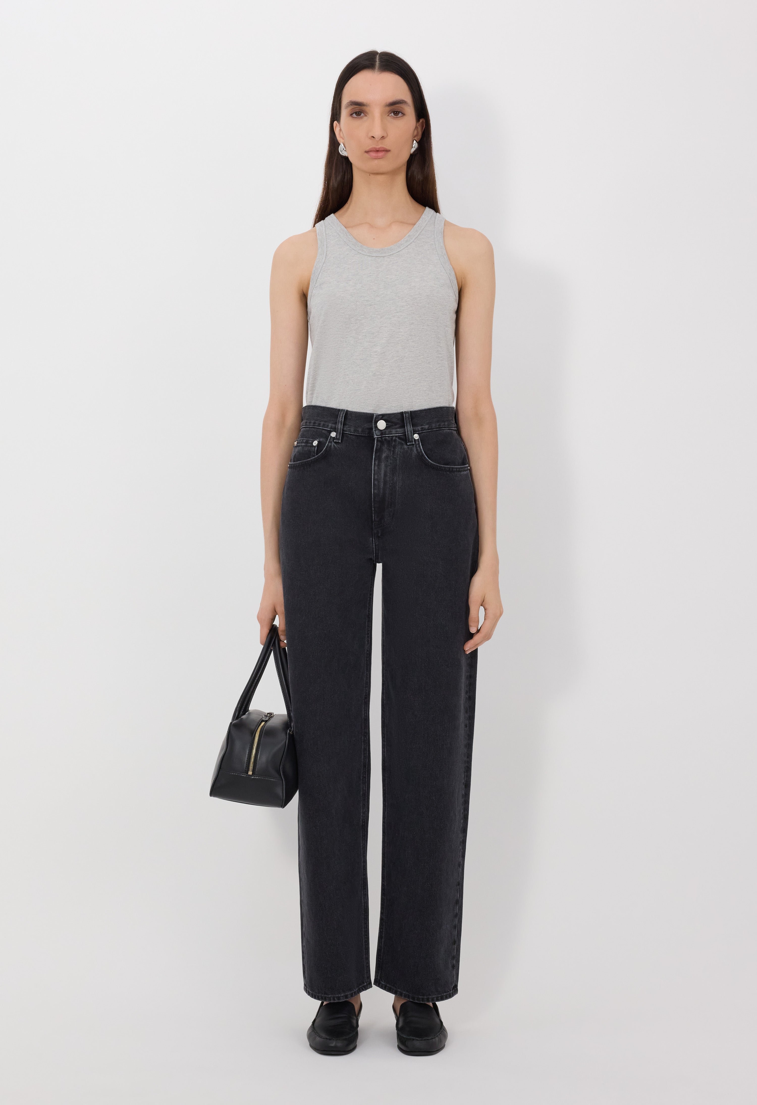 SAMUR LDS Jean boyfriend en denim organique