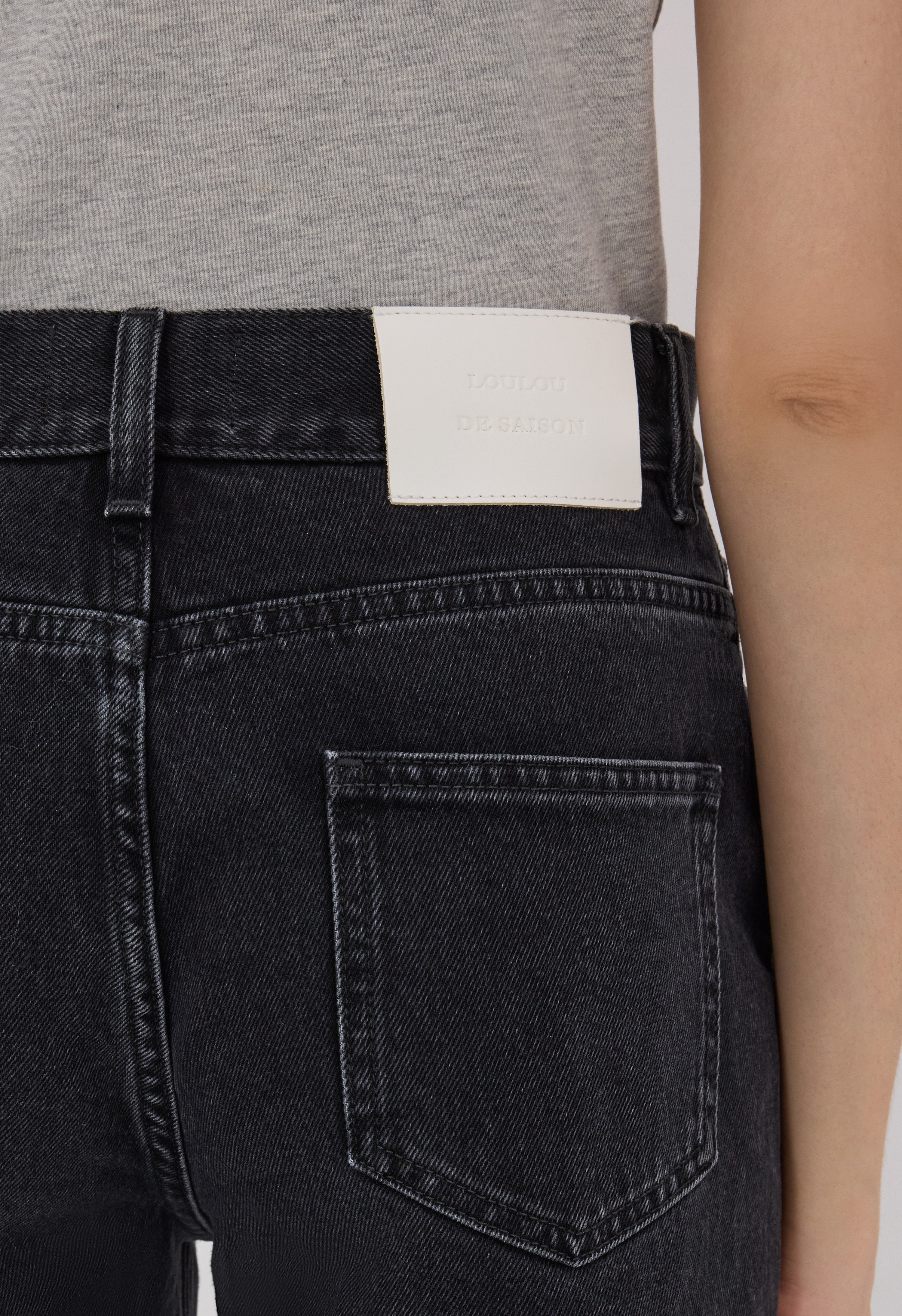 SAMUR LDS Jean boyfriend en denim organique