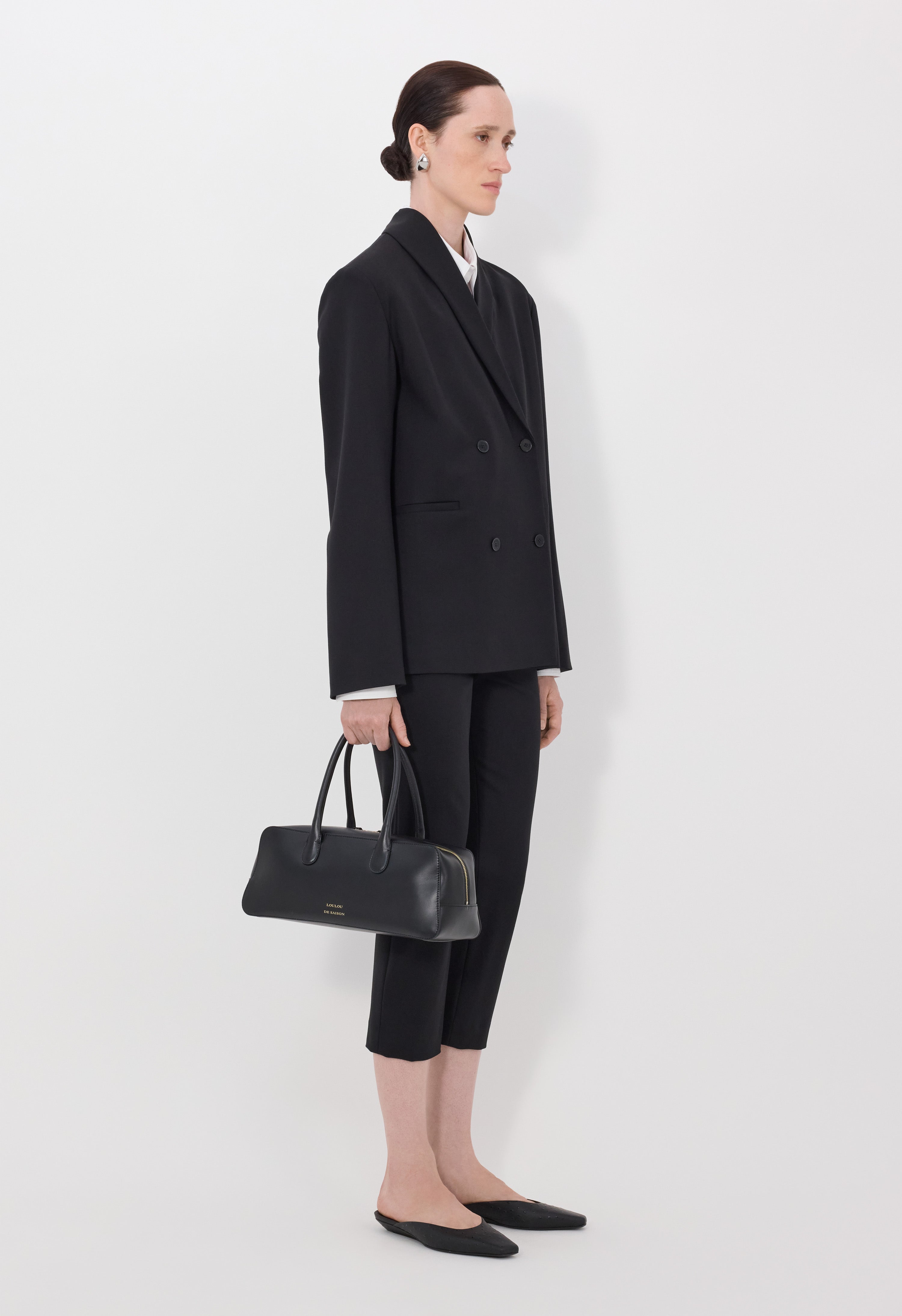 SANCIA LDS Veste col châle à double boutonnage