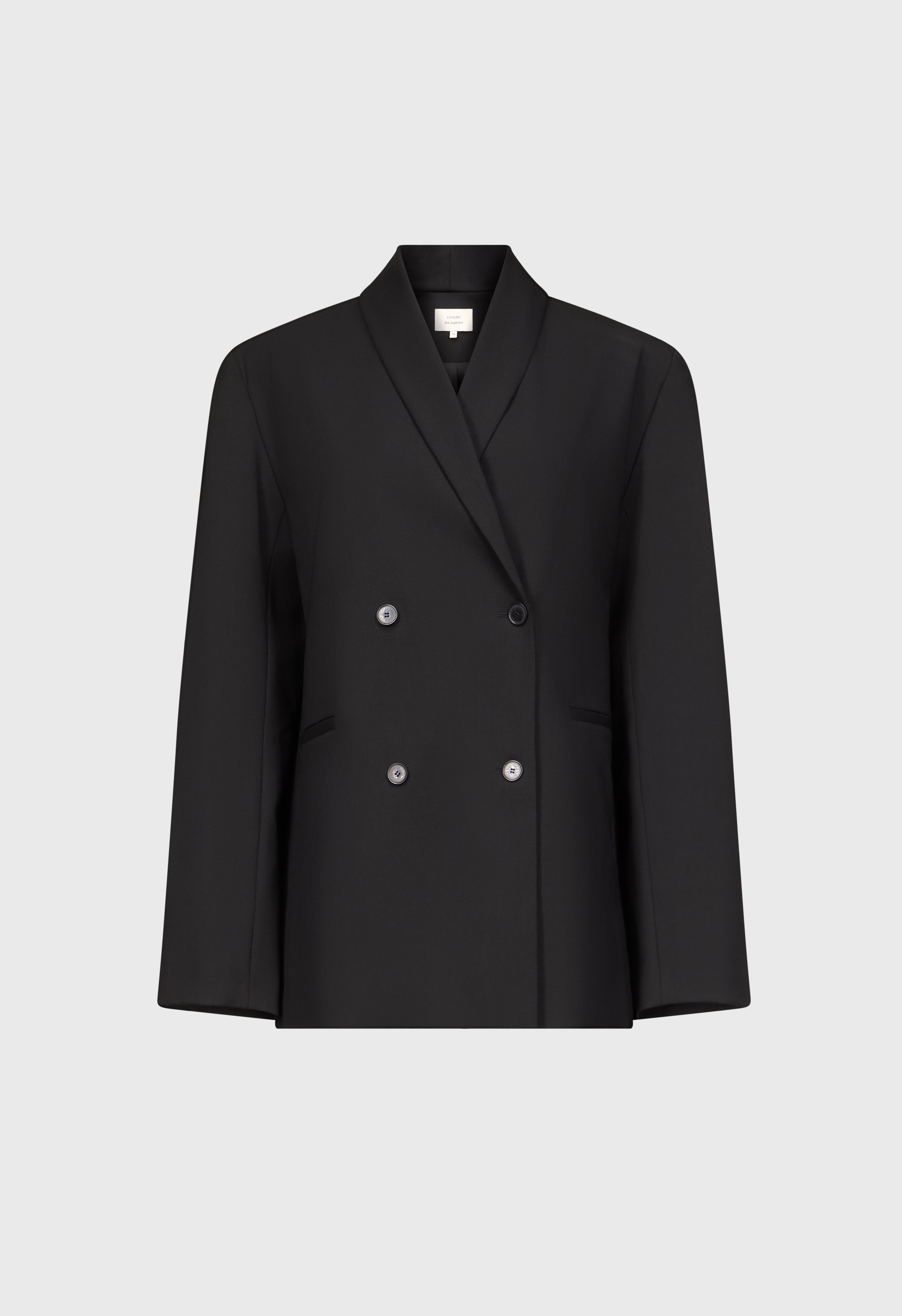 SANCIA LDS Veste col châle à double boutonnage