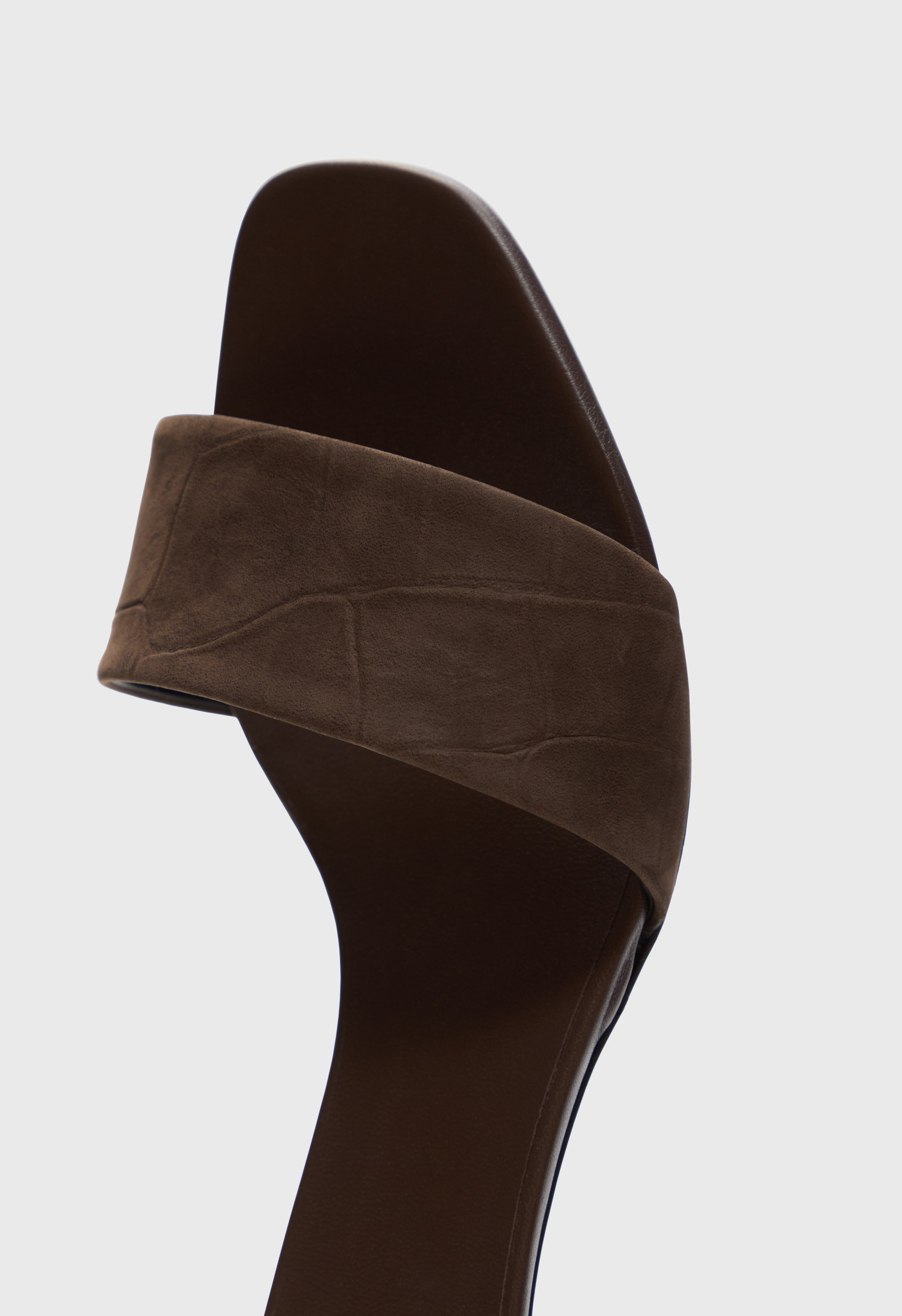 SARAFINA Kitten heel mule sandals