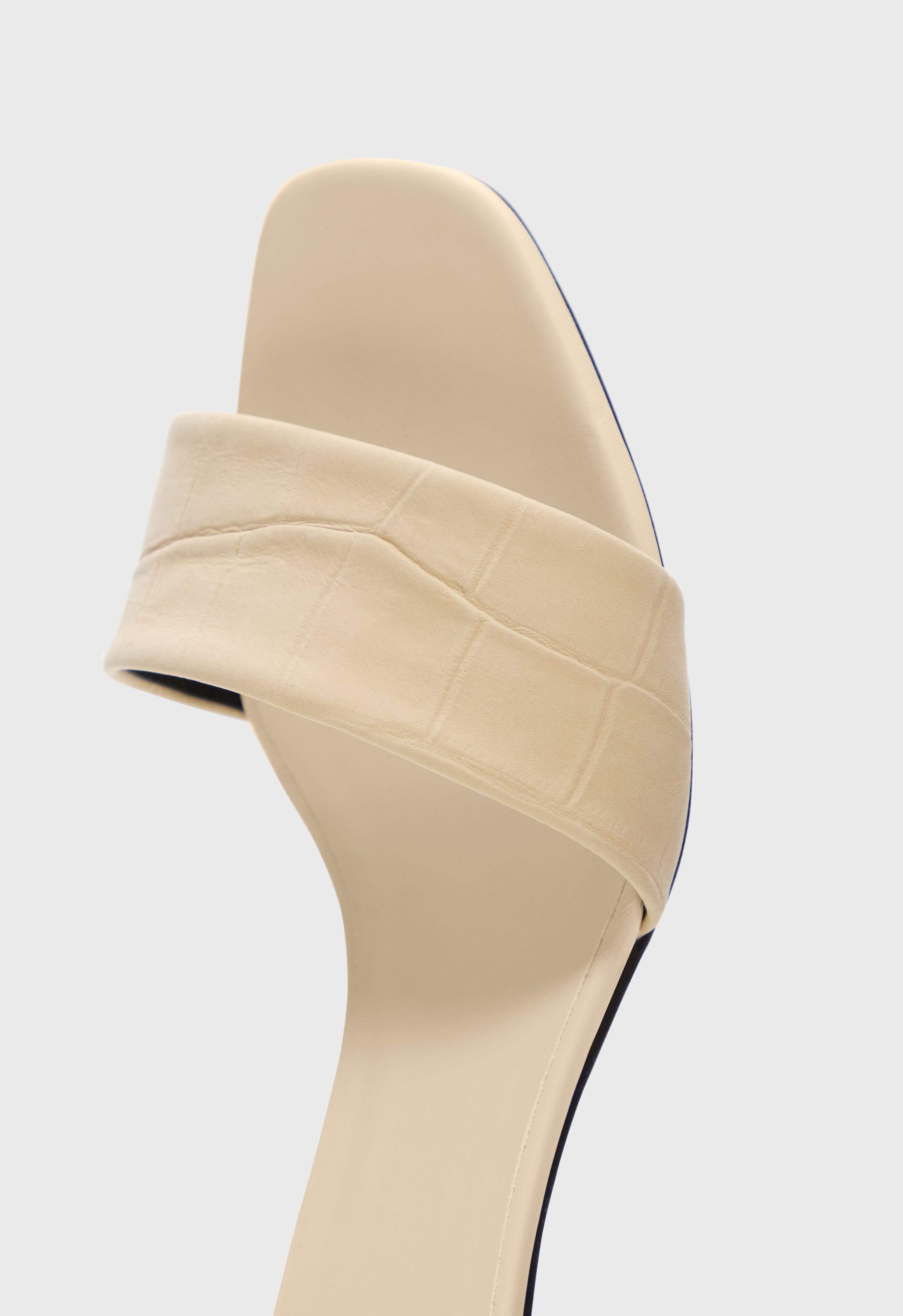 SARAFINA Kitten heel mule sandals