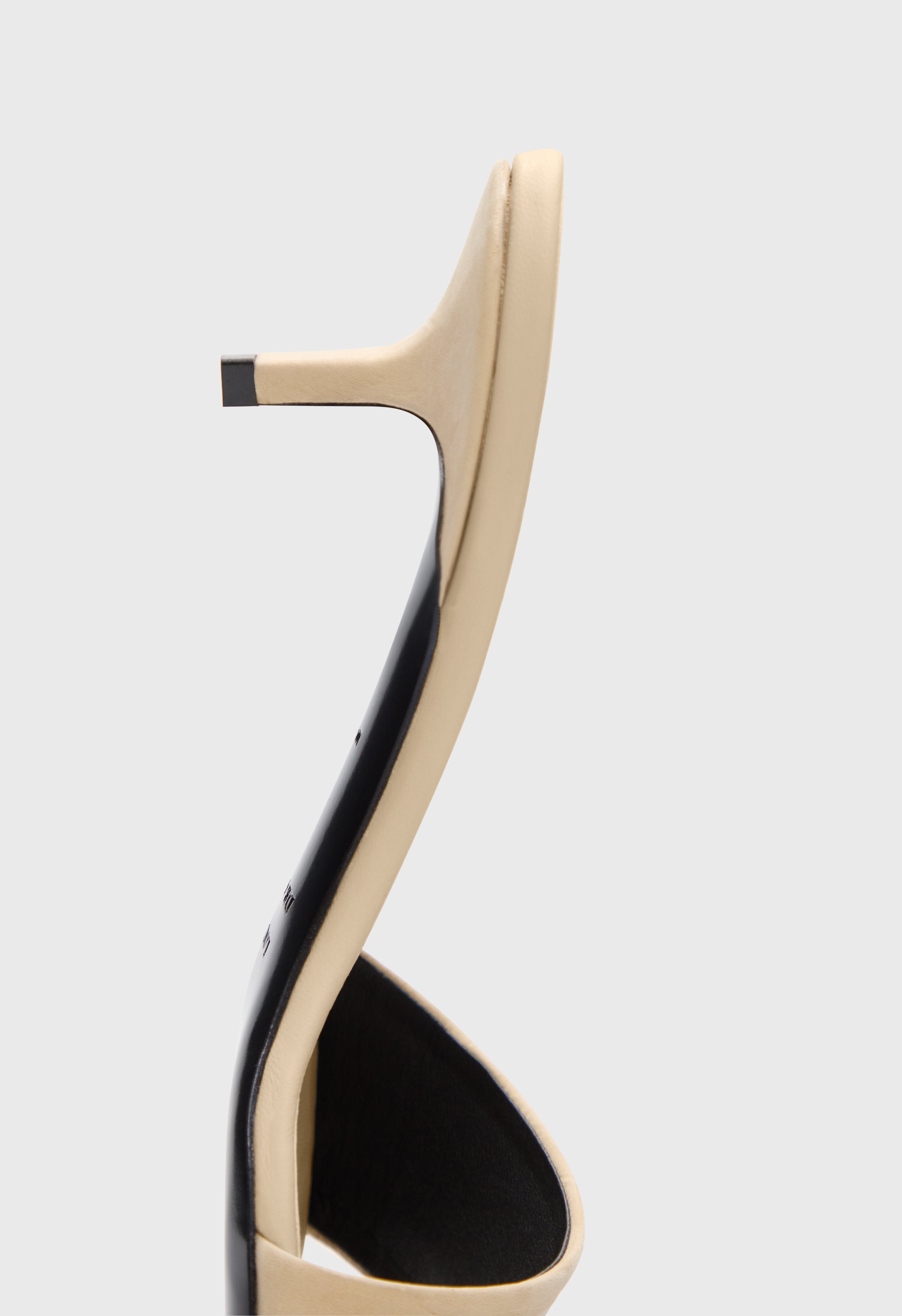 SARAFINA Kitten heel mule sandals