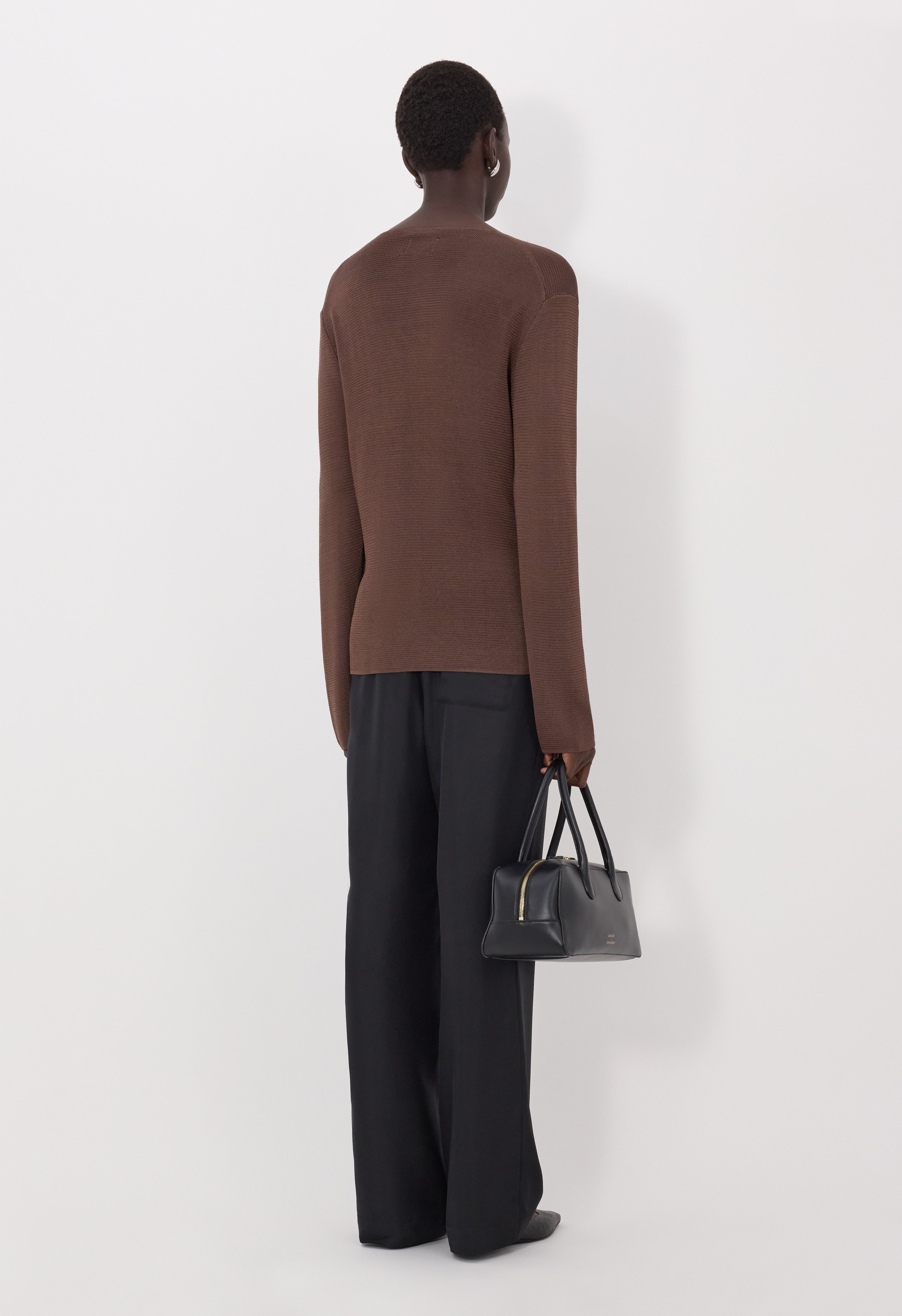 SAYA Pull en maille col V