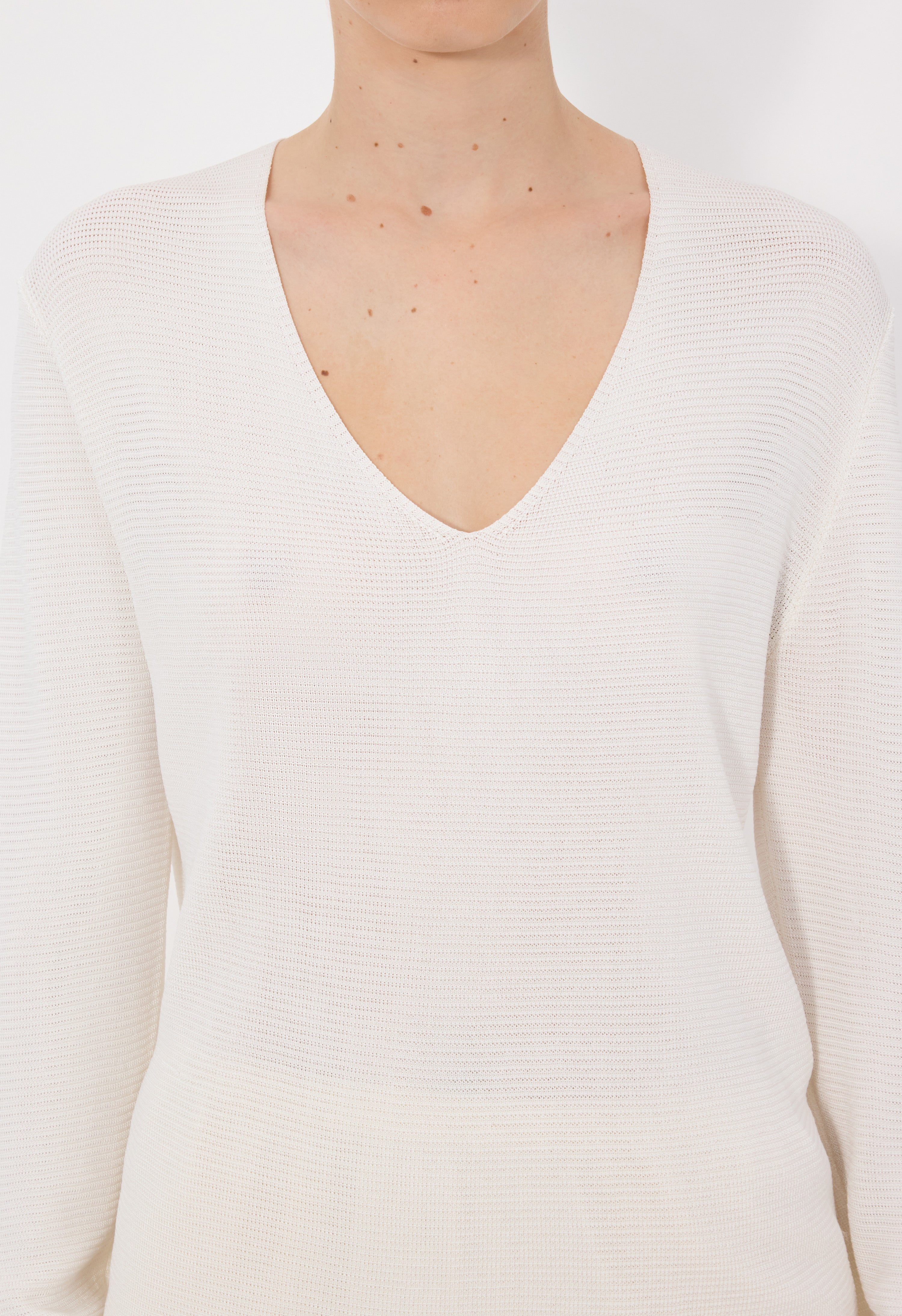 SAYA Pull en maille col V