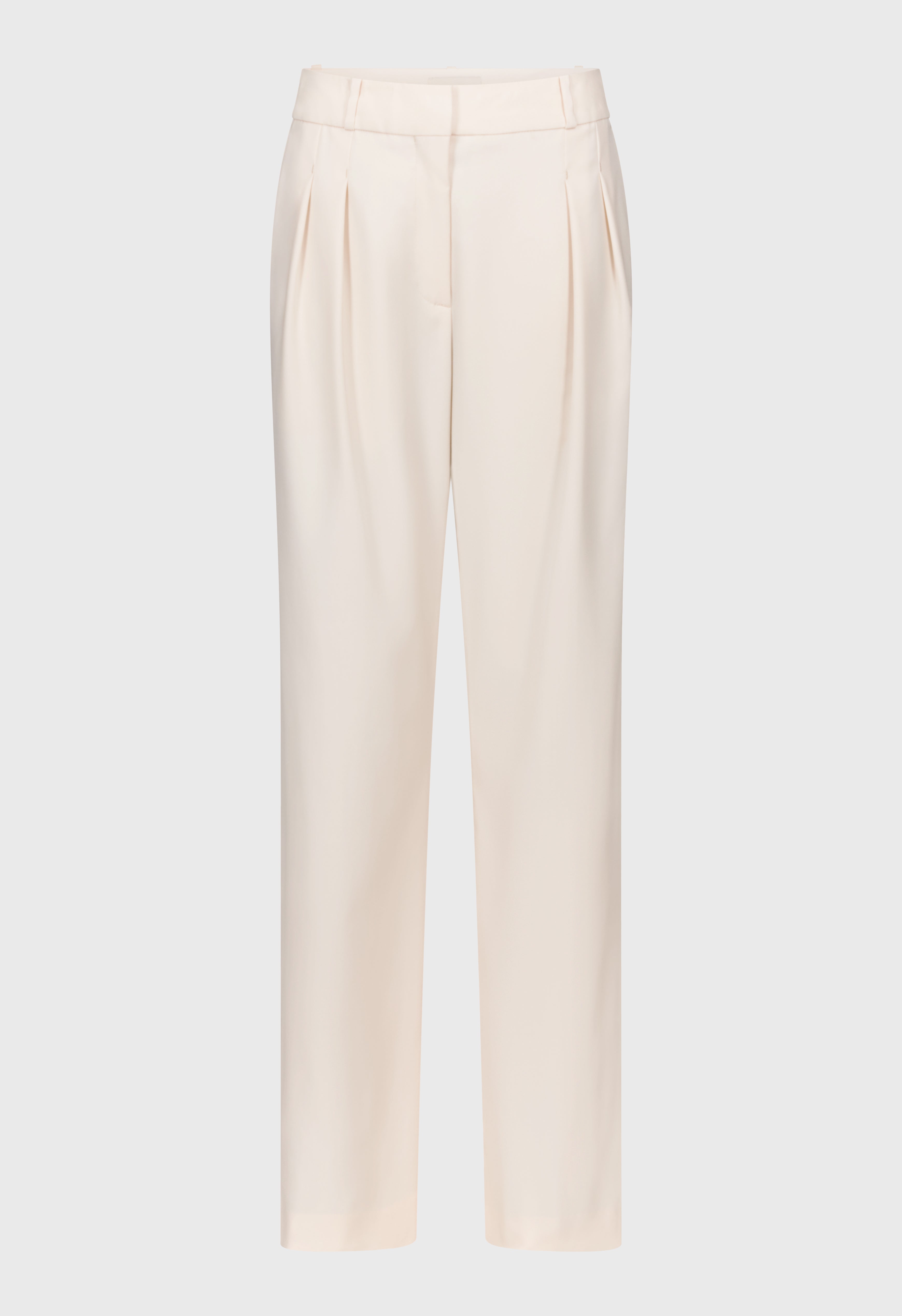 SBIRU LDS Pantalon à plis en laine