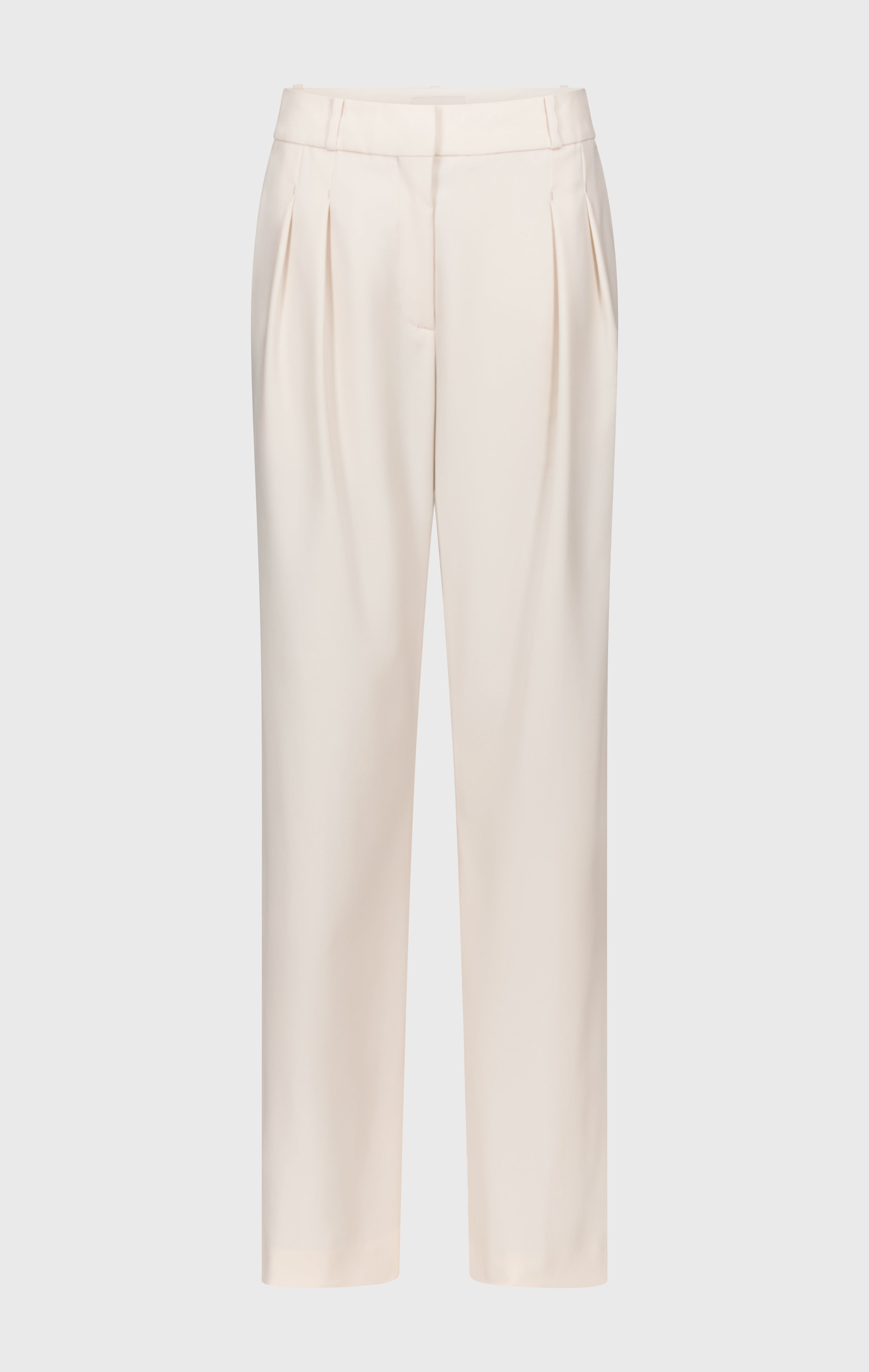 SBIRU LDS Pleated wool trousers