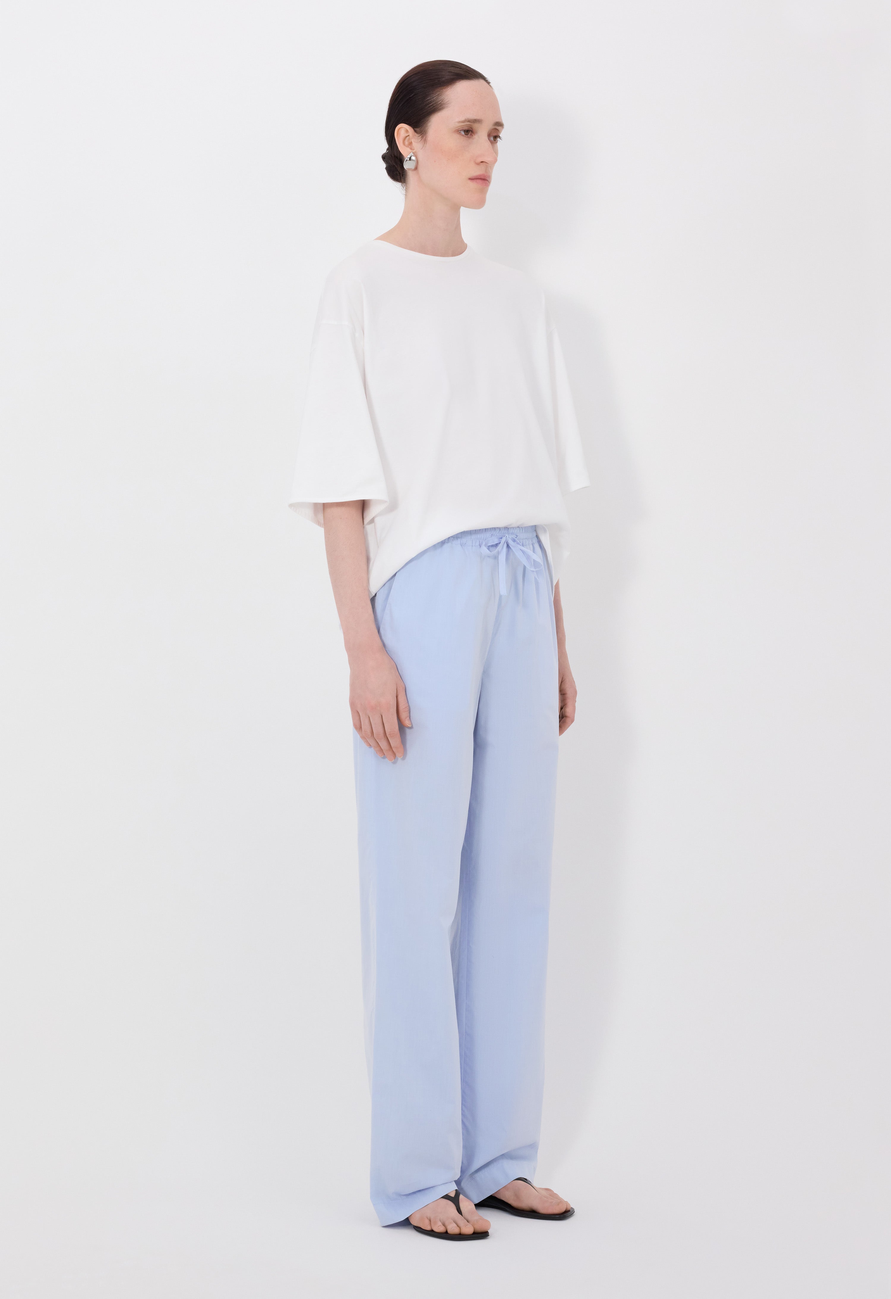 SERO LDS Pantalon en popeline de coton