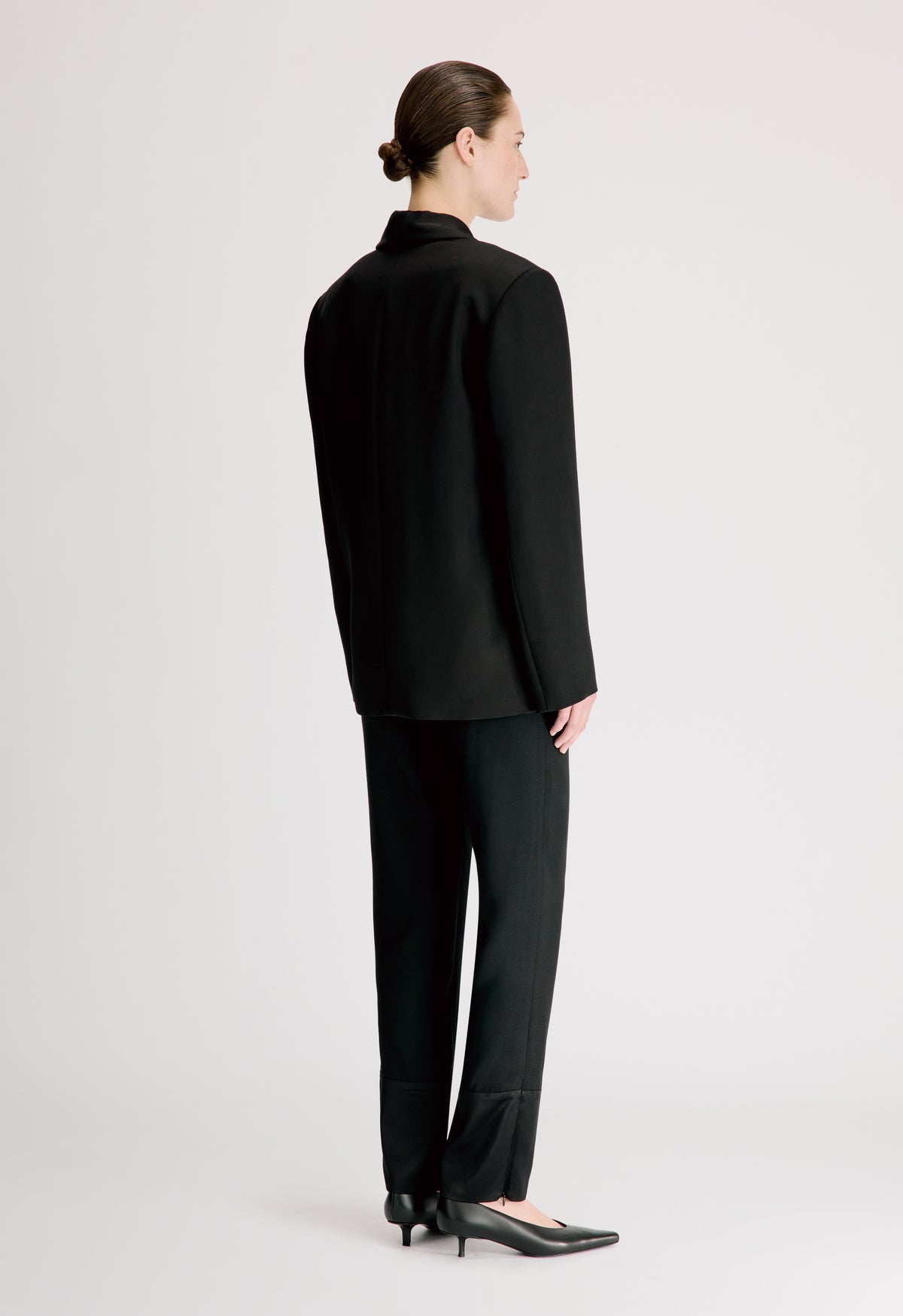 SIRA Double breasted shawl collar jacket