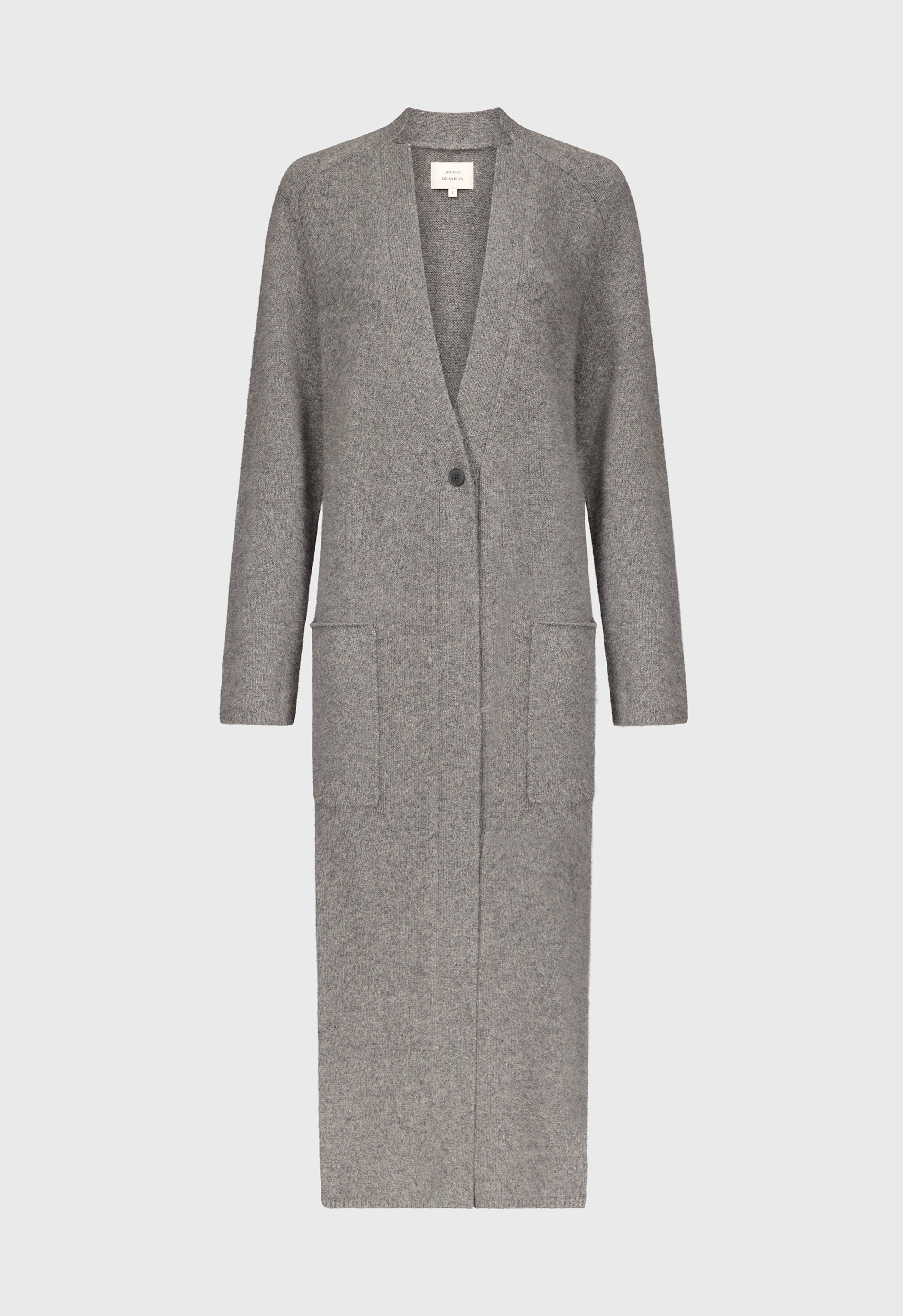 SMET Yak blend maxi cardigan