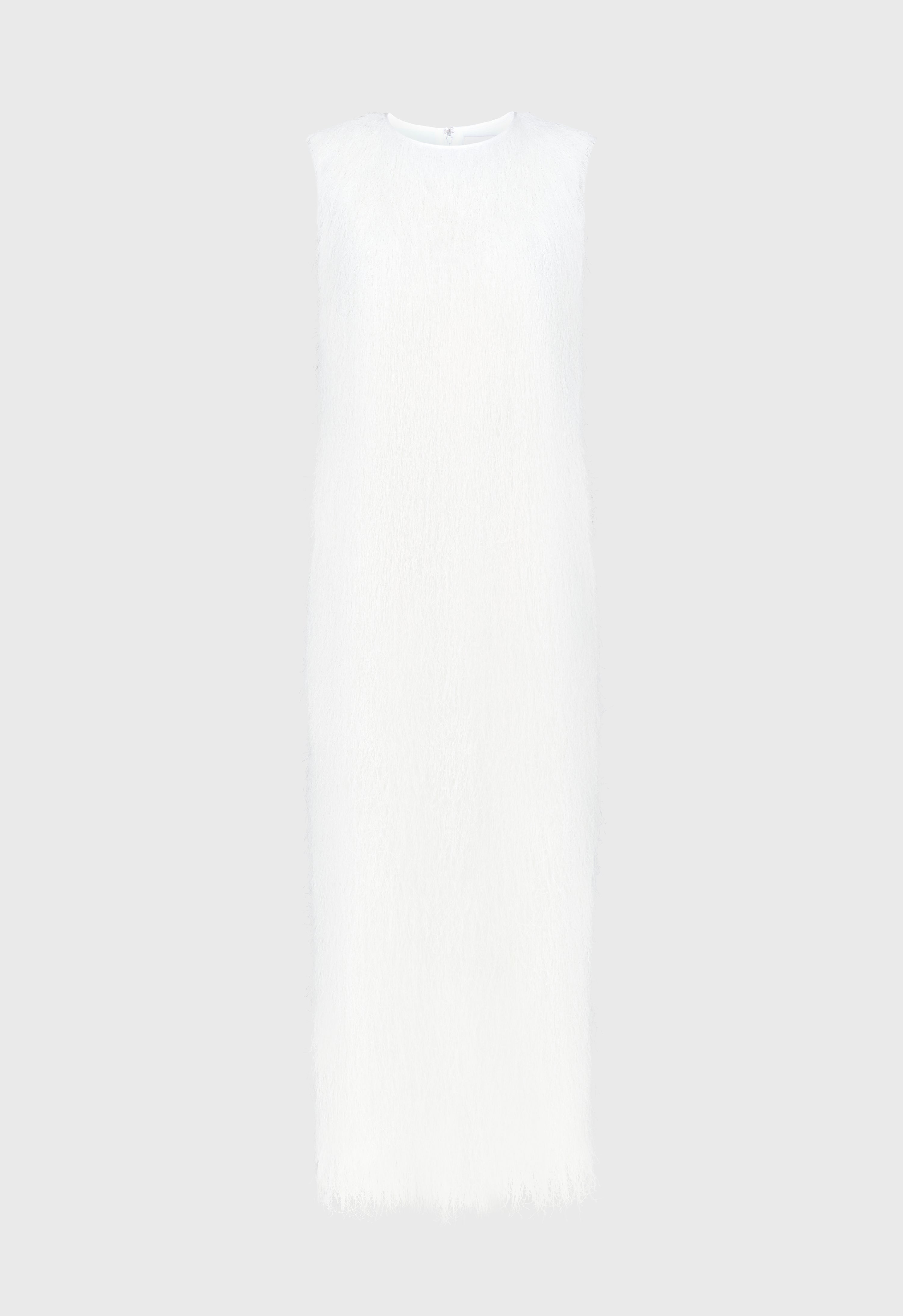 TIWA Maxi fringed dress