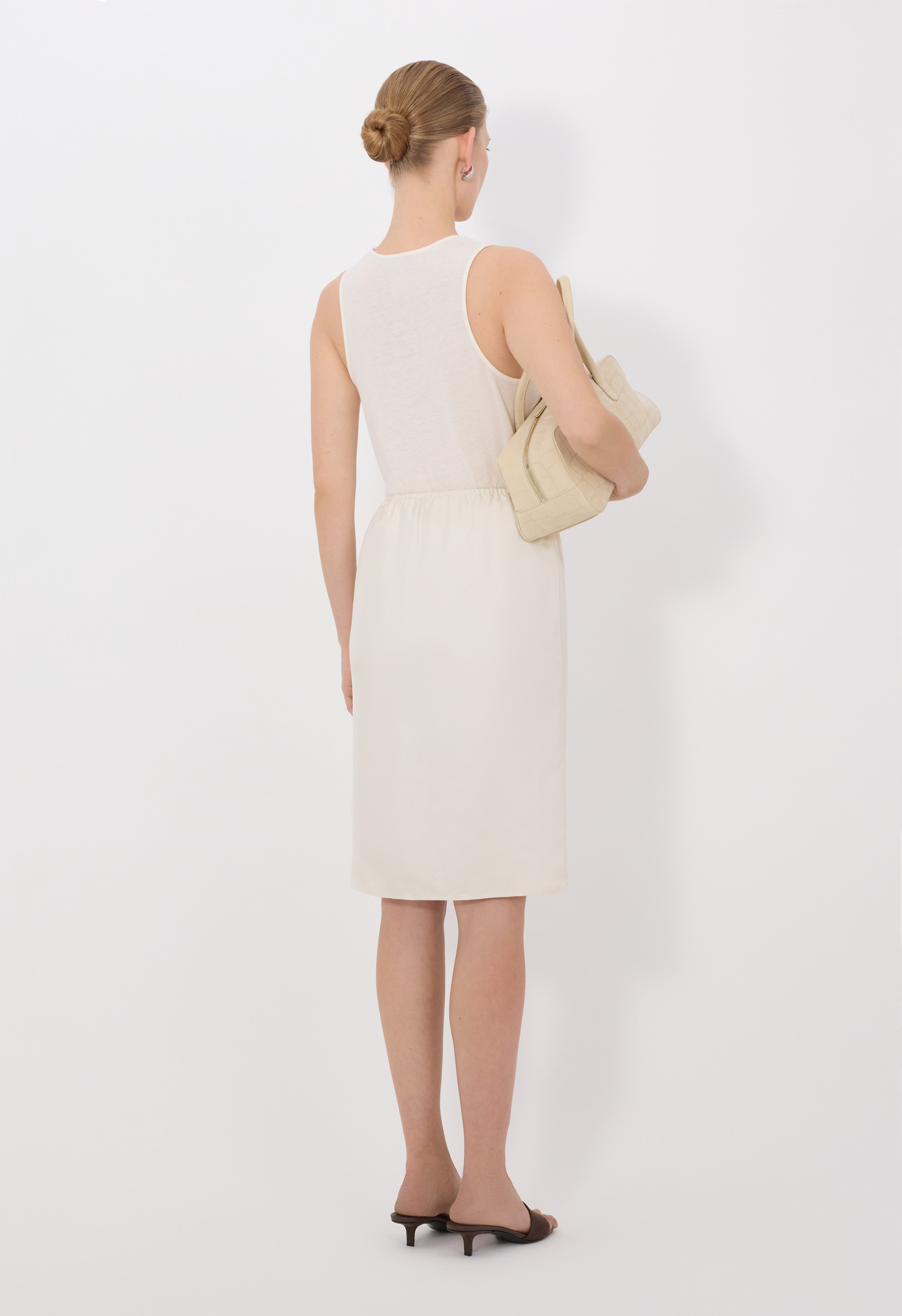 VASALI Jupe en sergé de soie