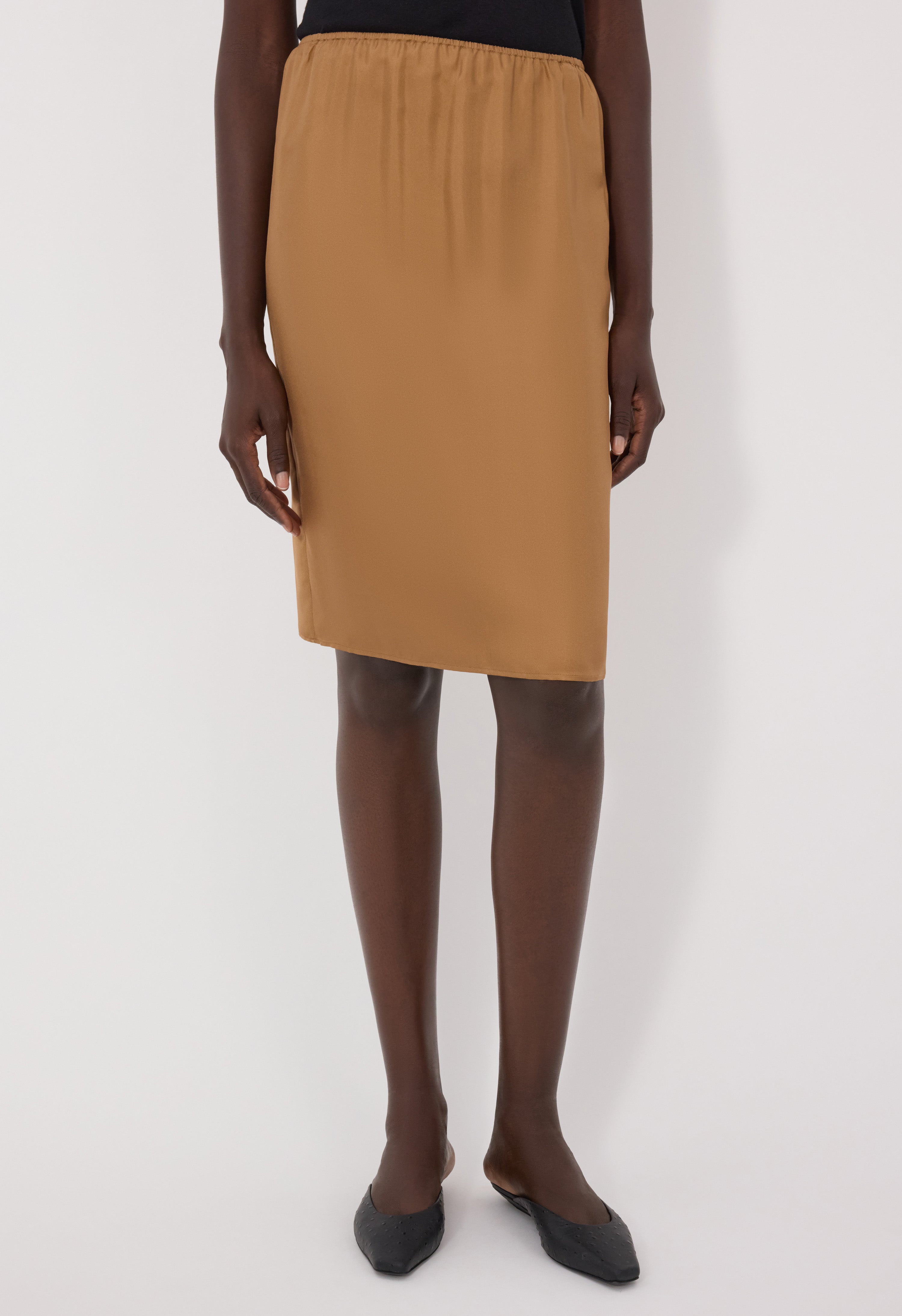 VASALI Jupe en sergé de soie