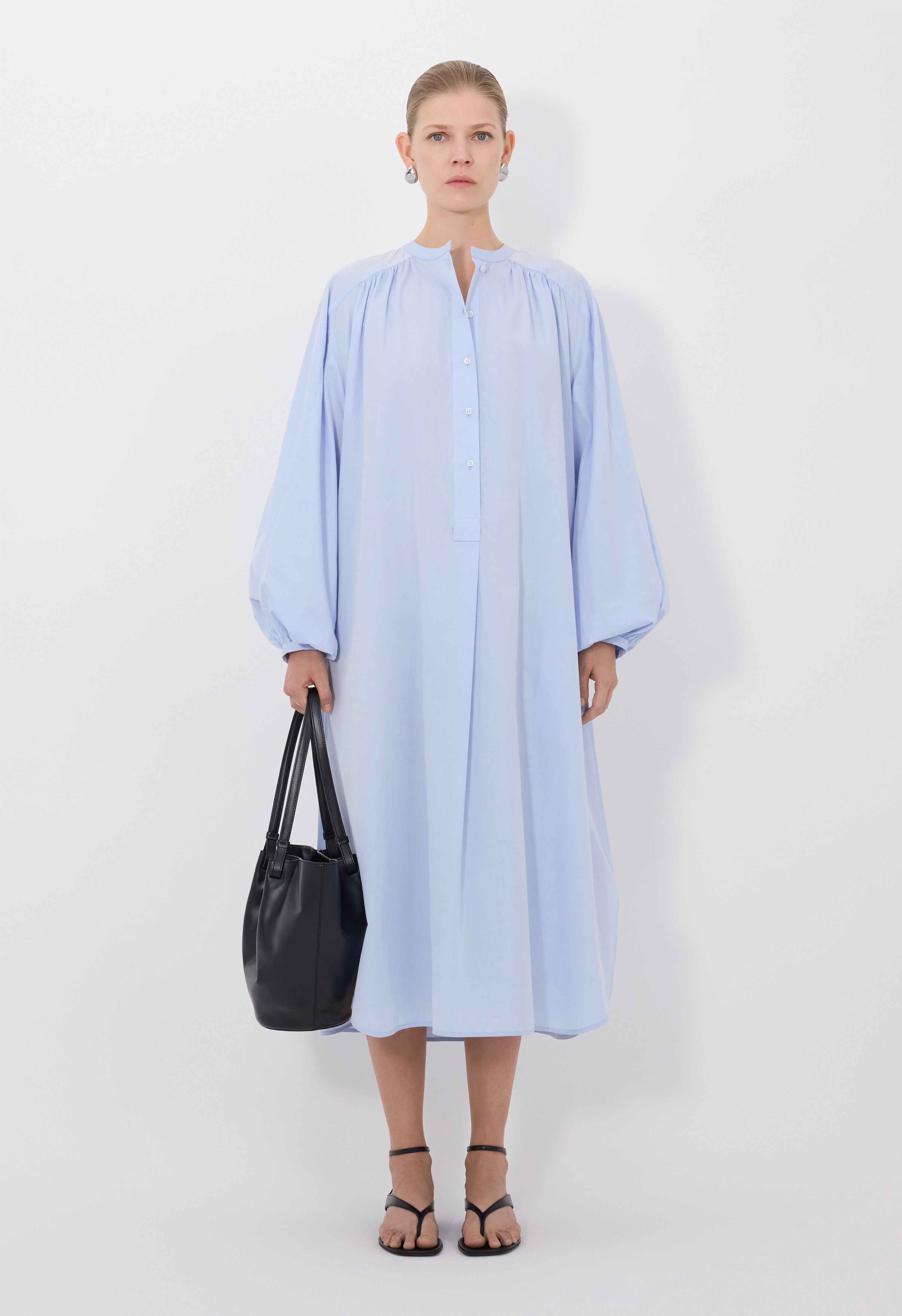 VITTI Cotton poplin dress