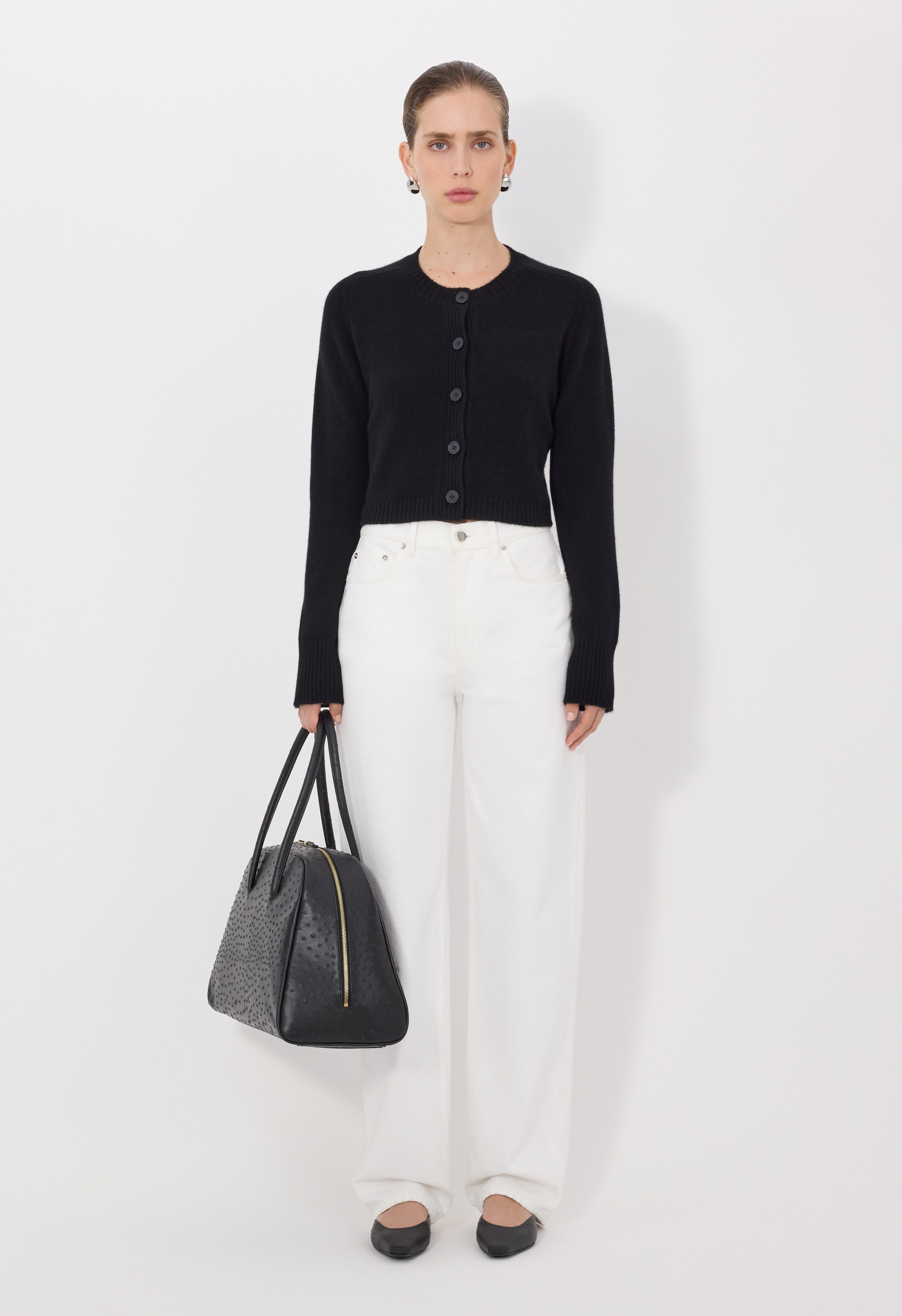 トップス ENFOLD LAYERED-CARDIGAN Twist Pattern Two Way Zipper Knit Cardigan CD20 - Korean Women's