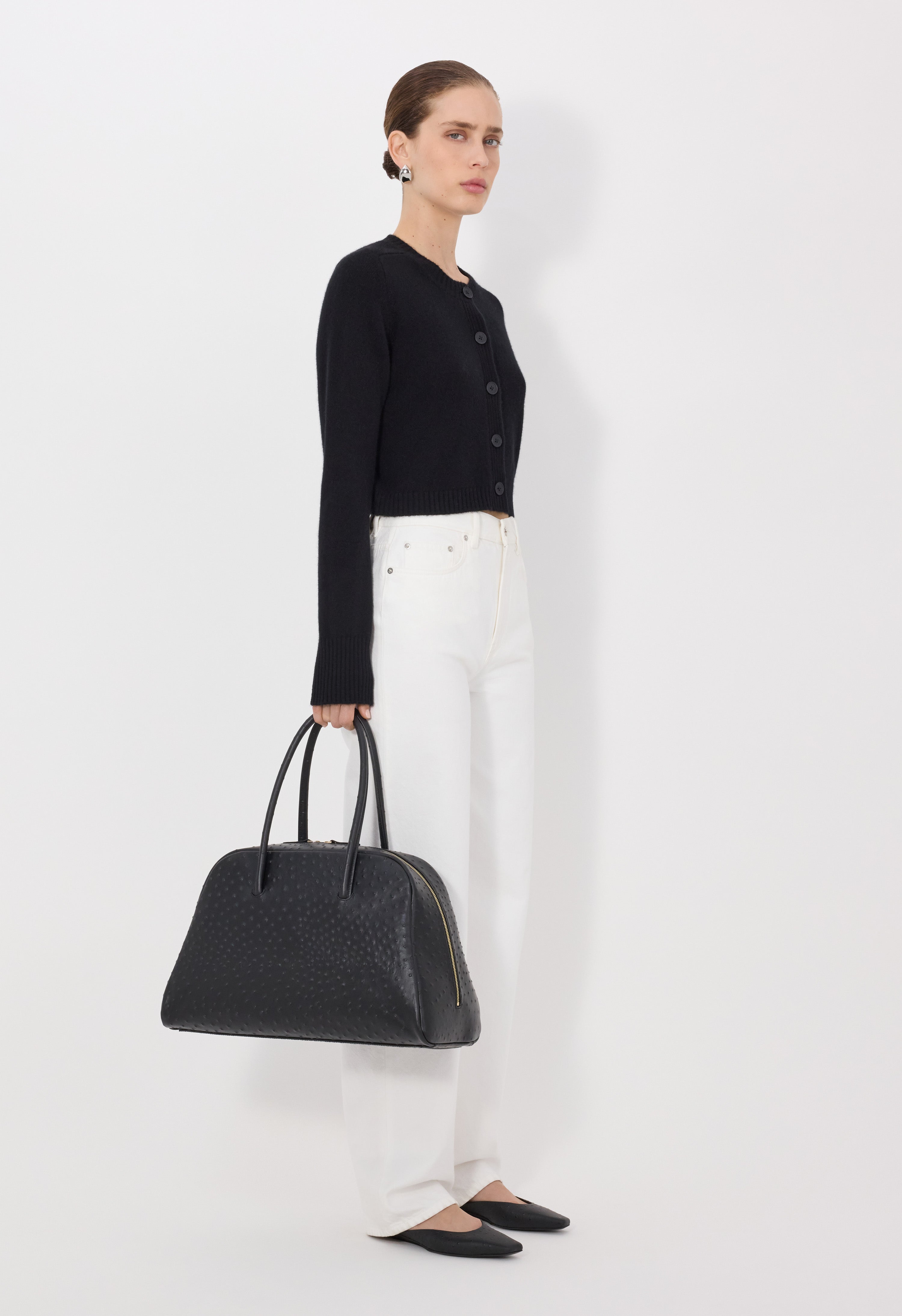 ZEPHIR LDS Cardigan croppé en cachemire