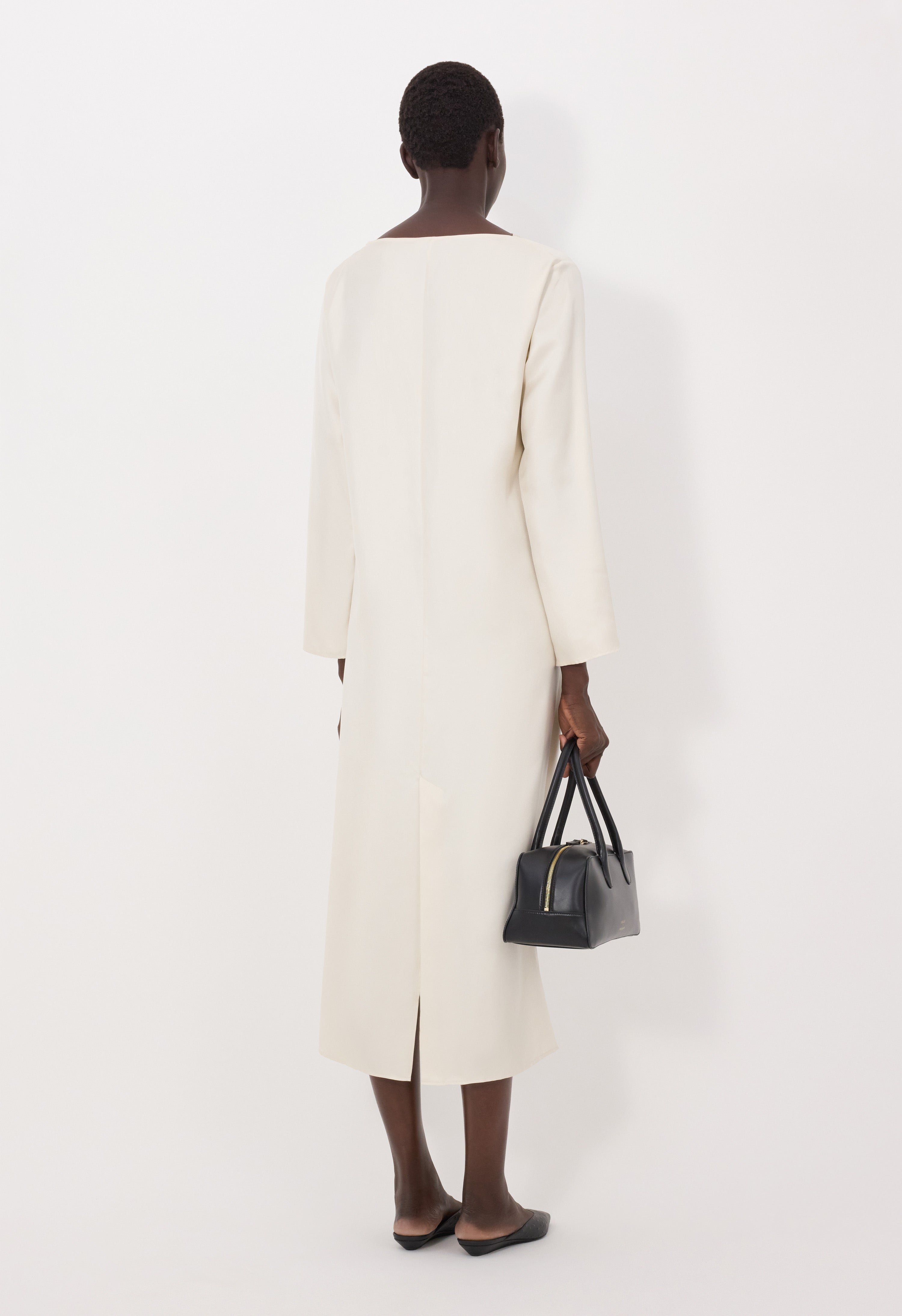 ZOYA Robe en sergé de soie