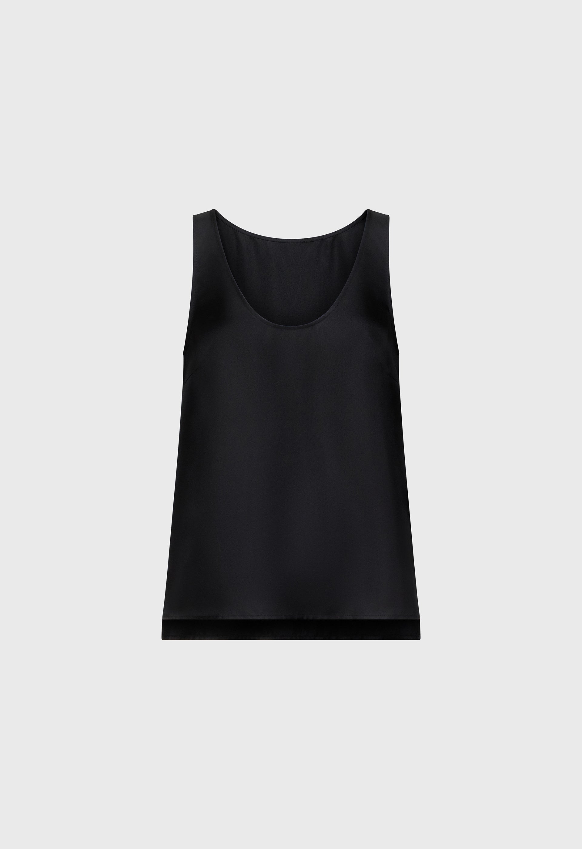 GABY Silk twill top
