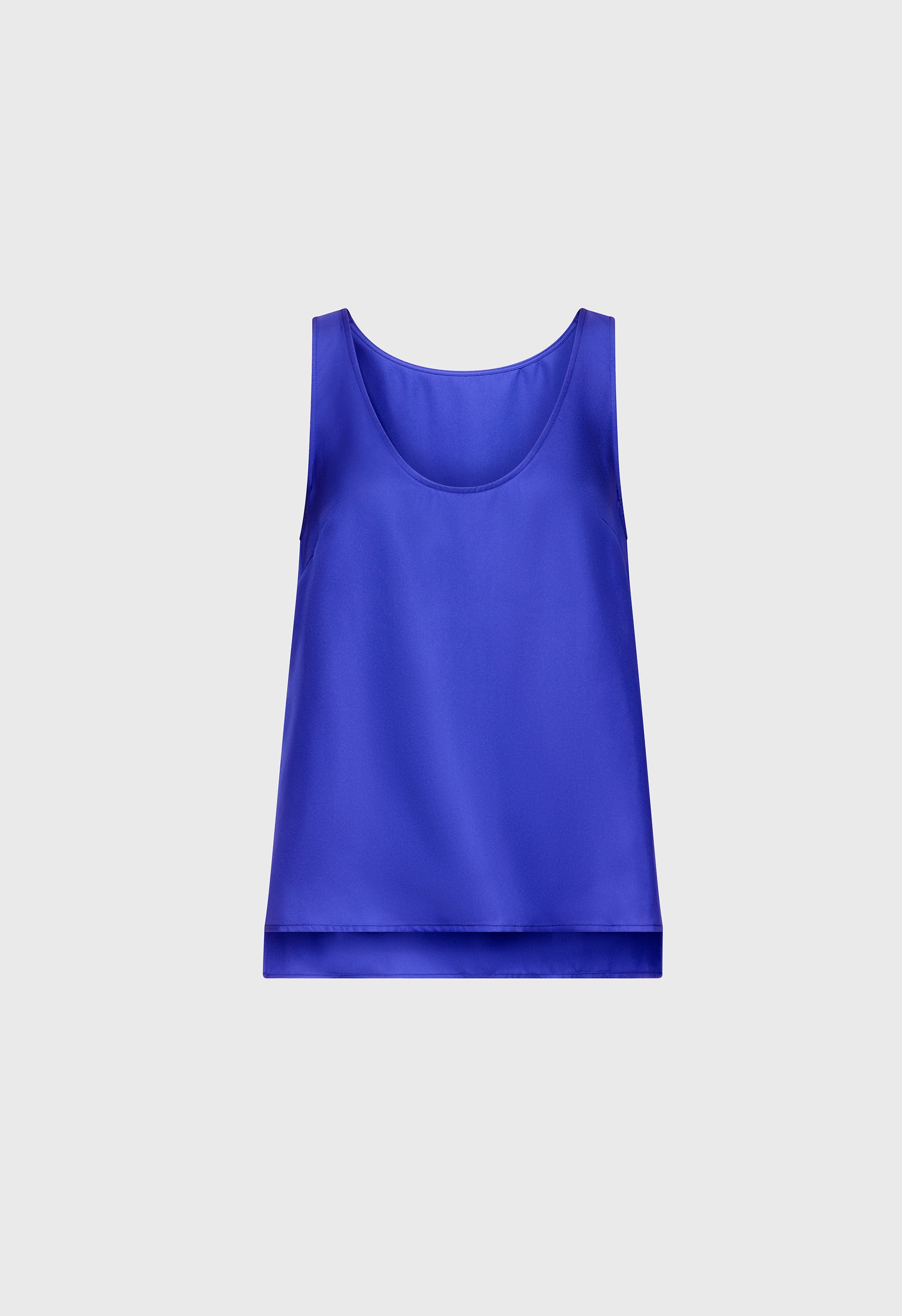 GABY Silk twill top