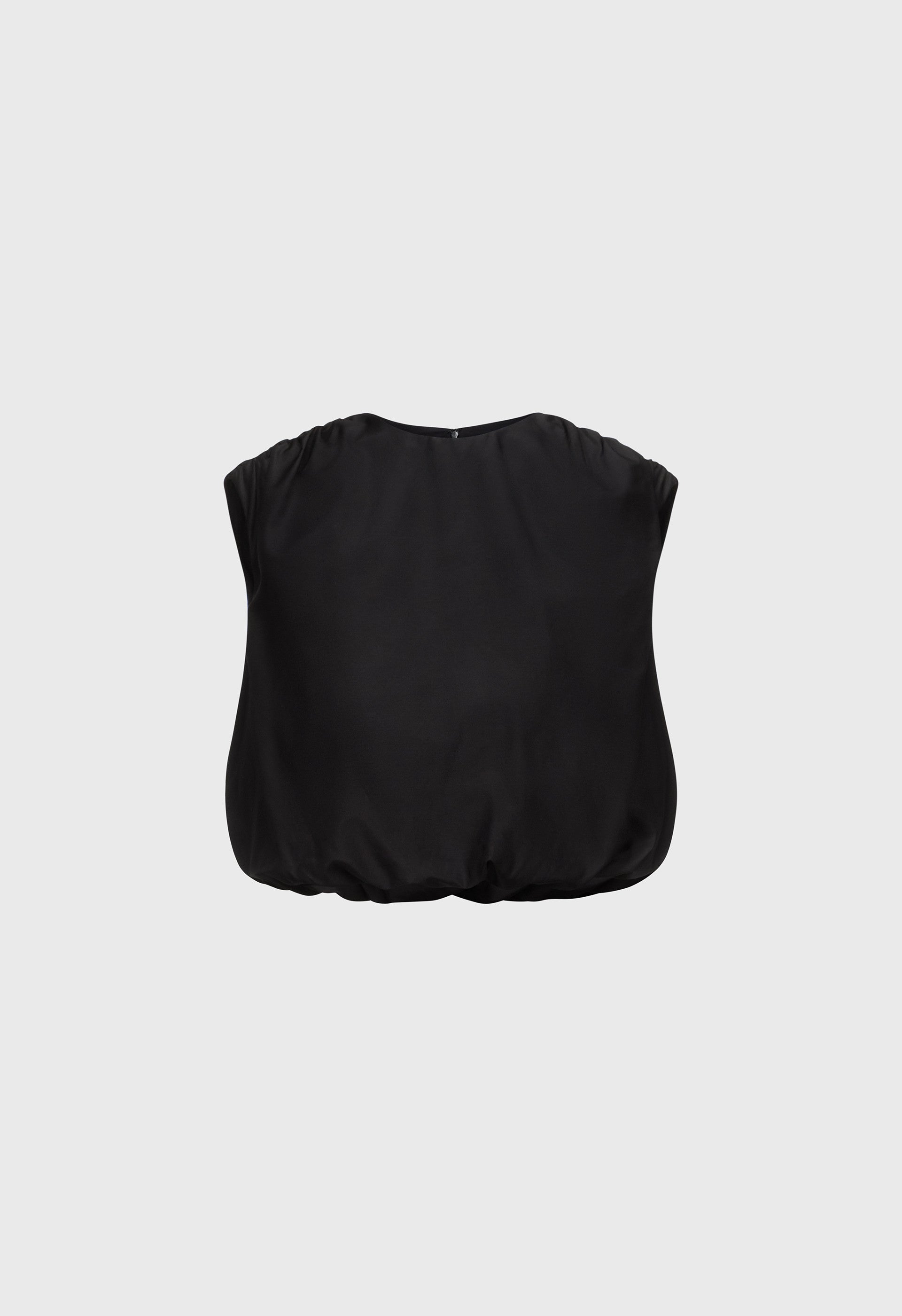 COSMA Cotton silk voile top