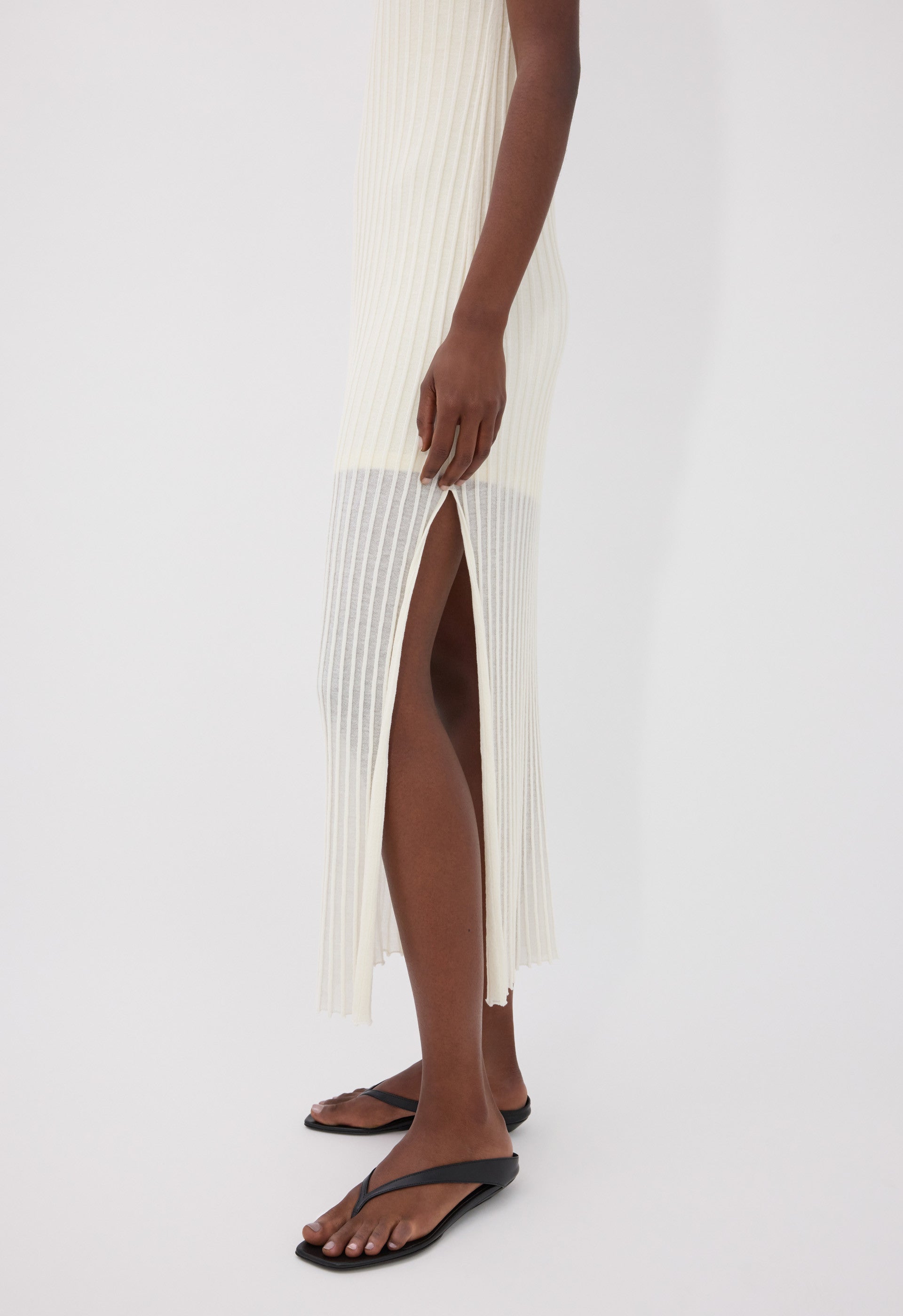 ADA Ribbed knit dress