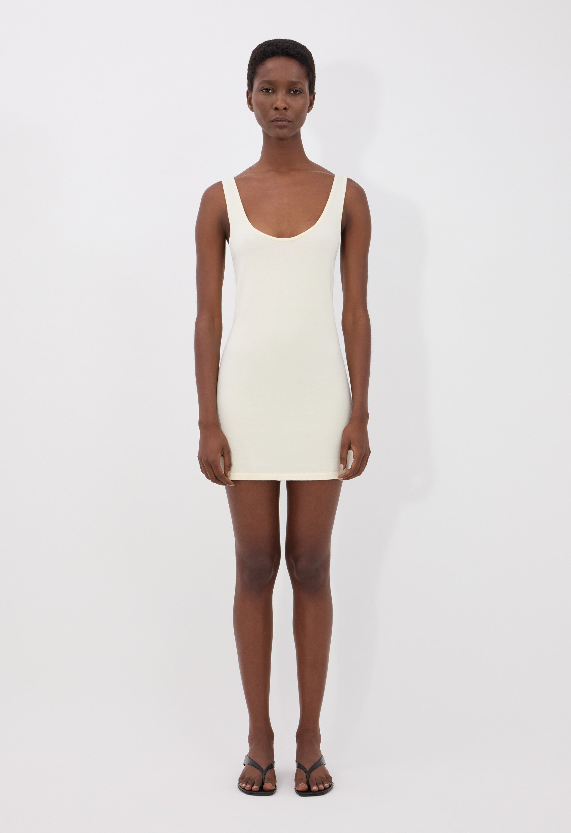 ADA Ribbed knit dress