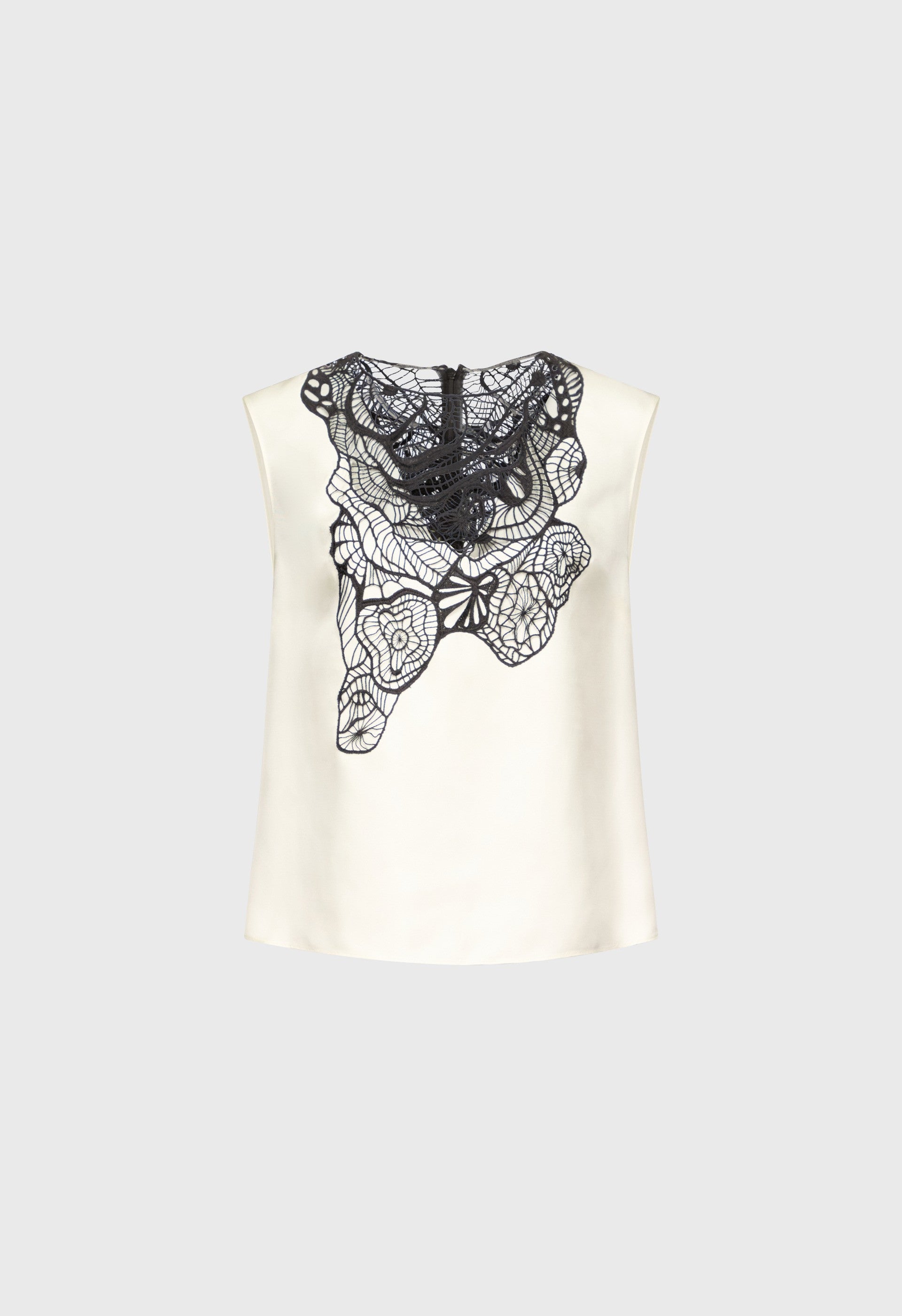 POLA Sleeveless top with lace