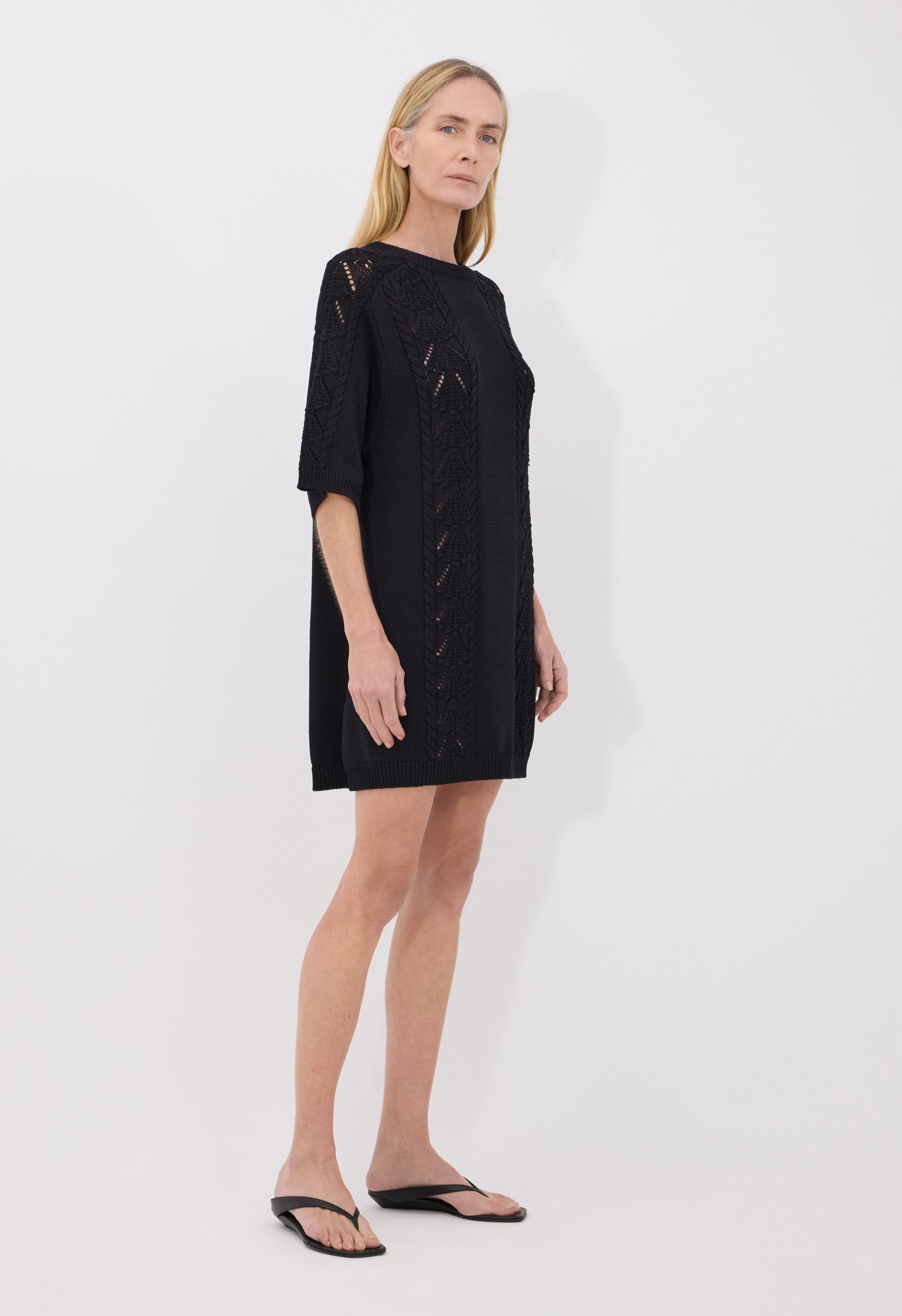 ARMAN Cotton crochet dress