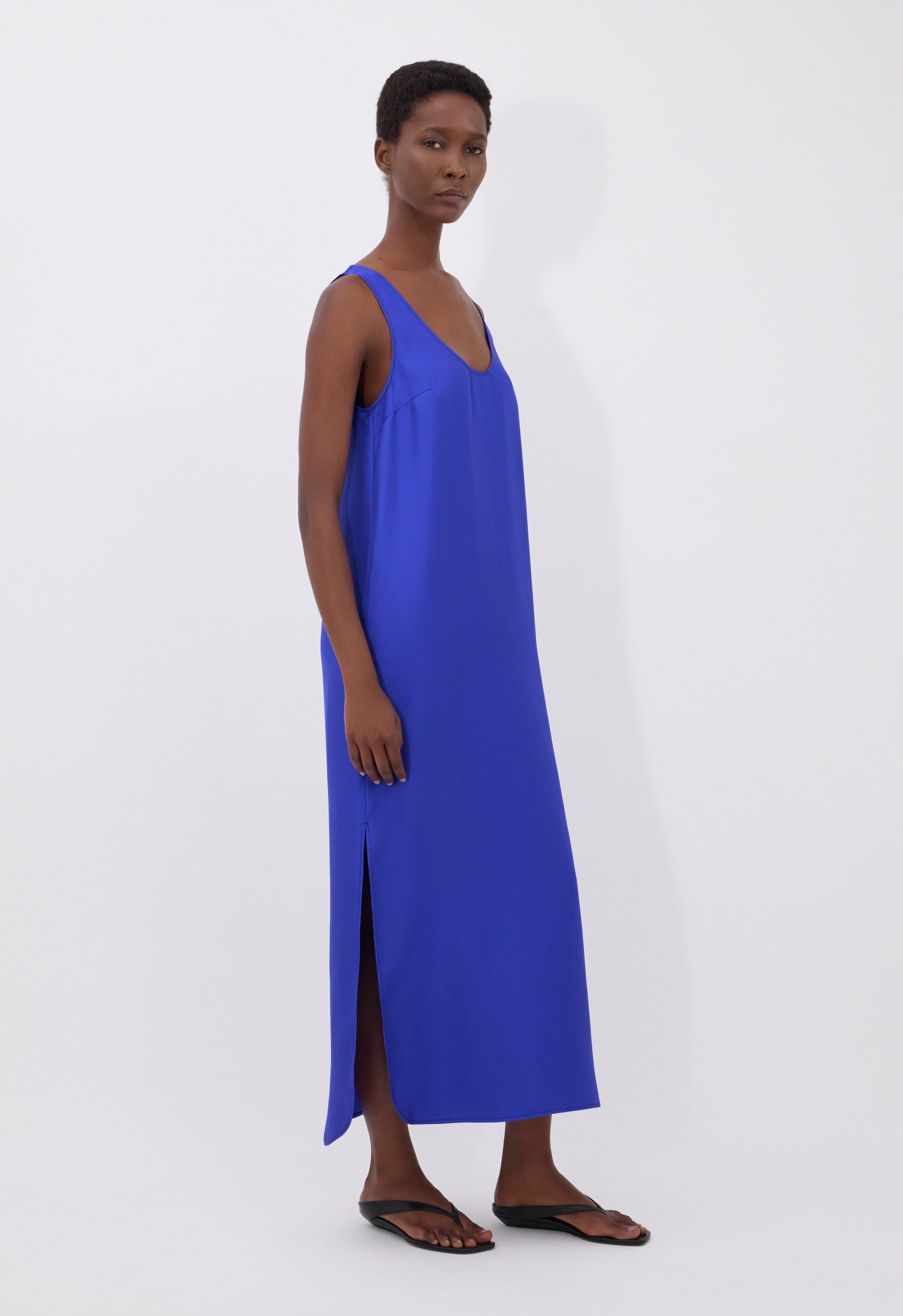 NADA Silk twill long dress