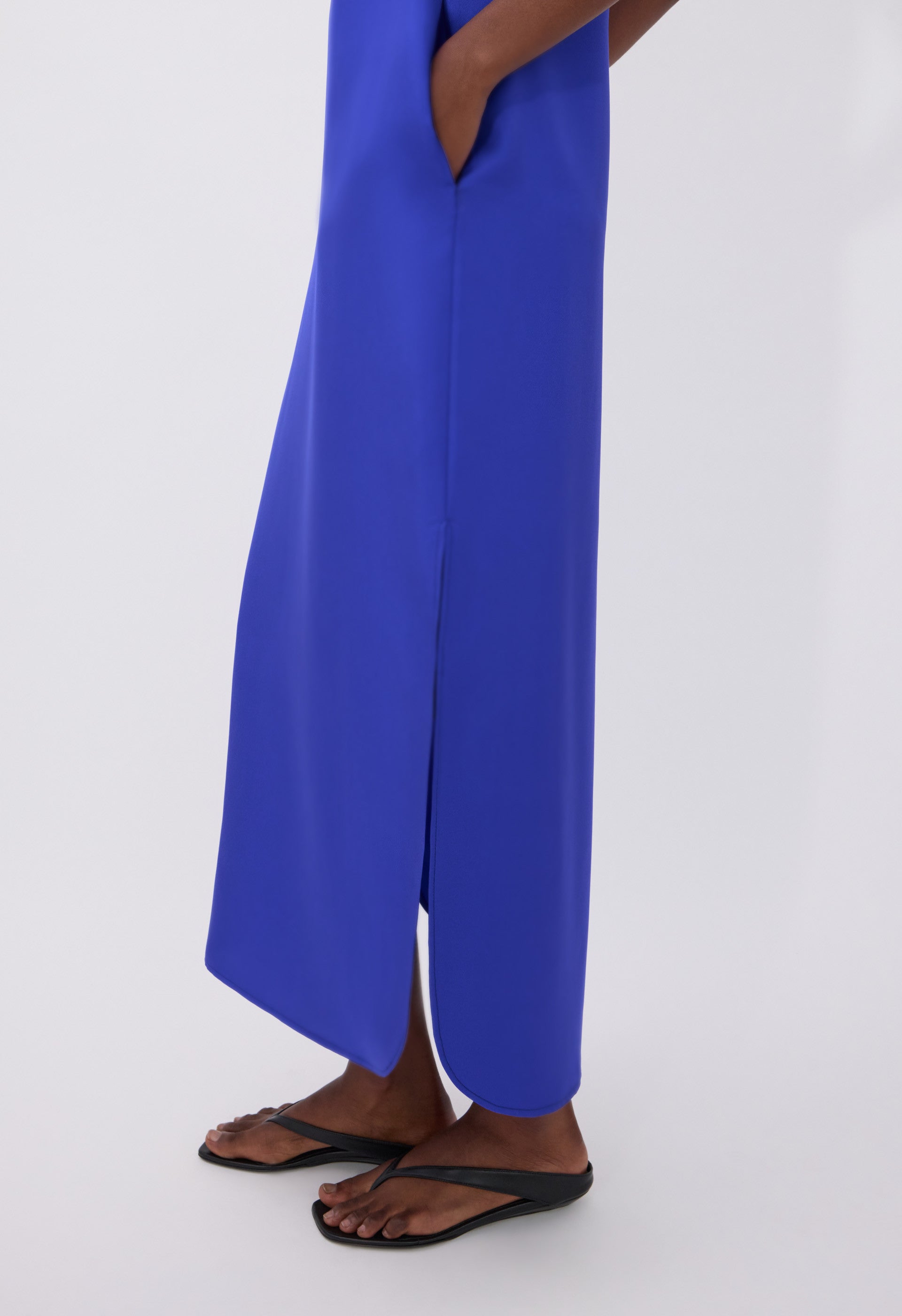 NADA Silk twill long dress