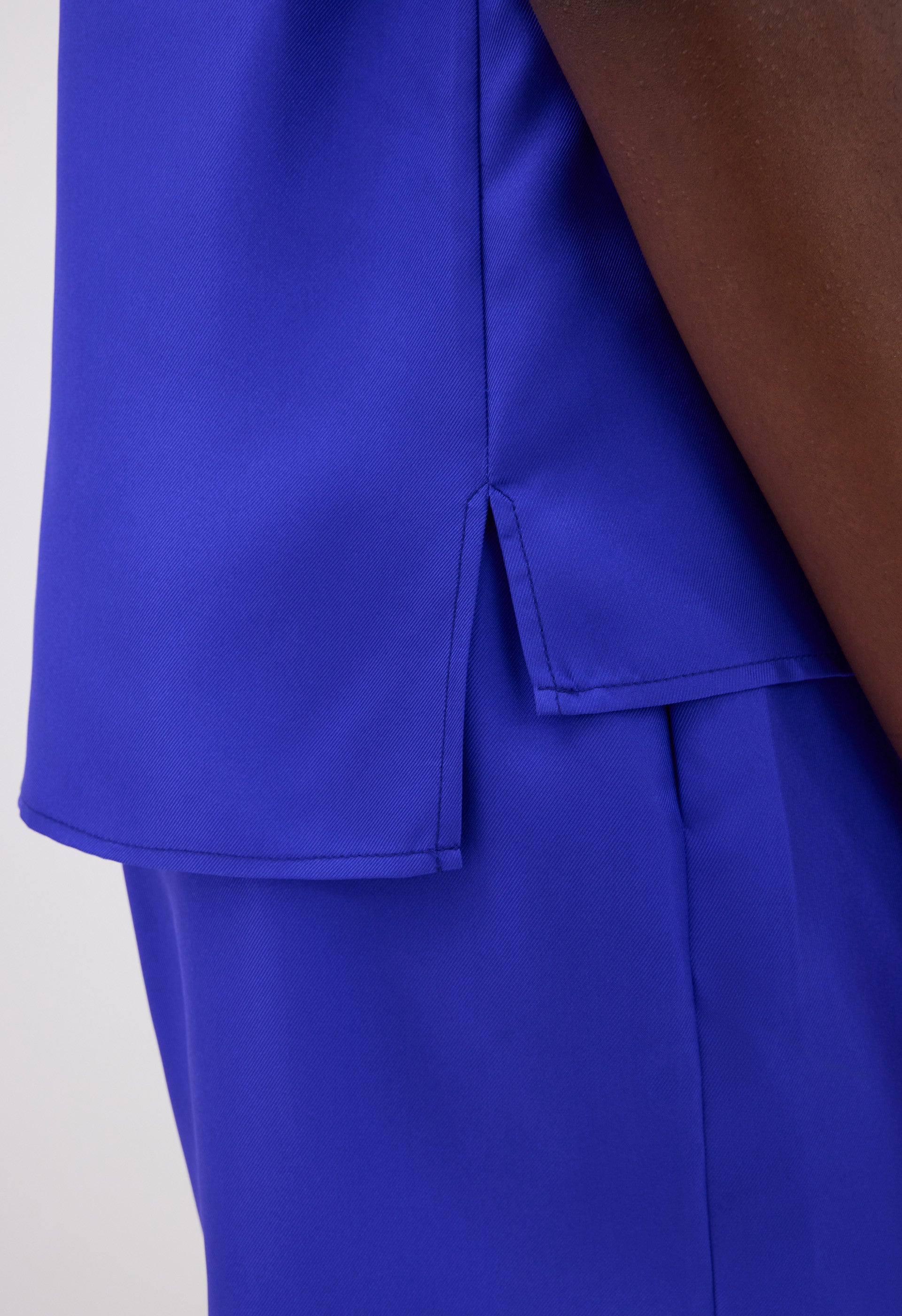 GABY Silk twill top