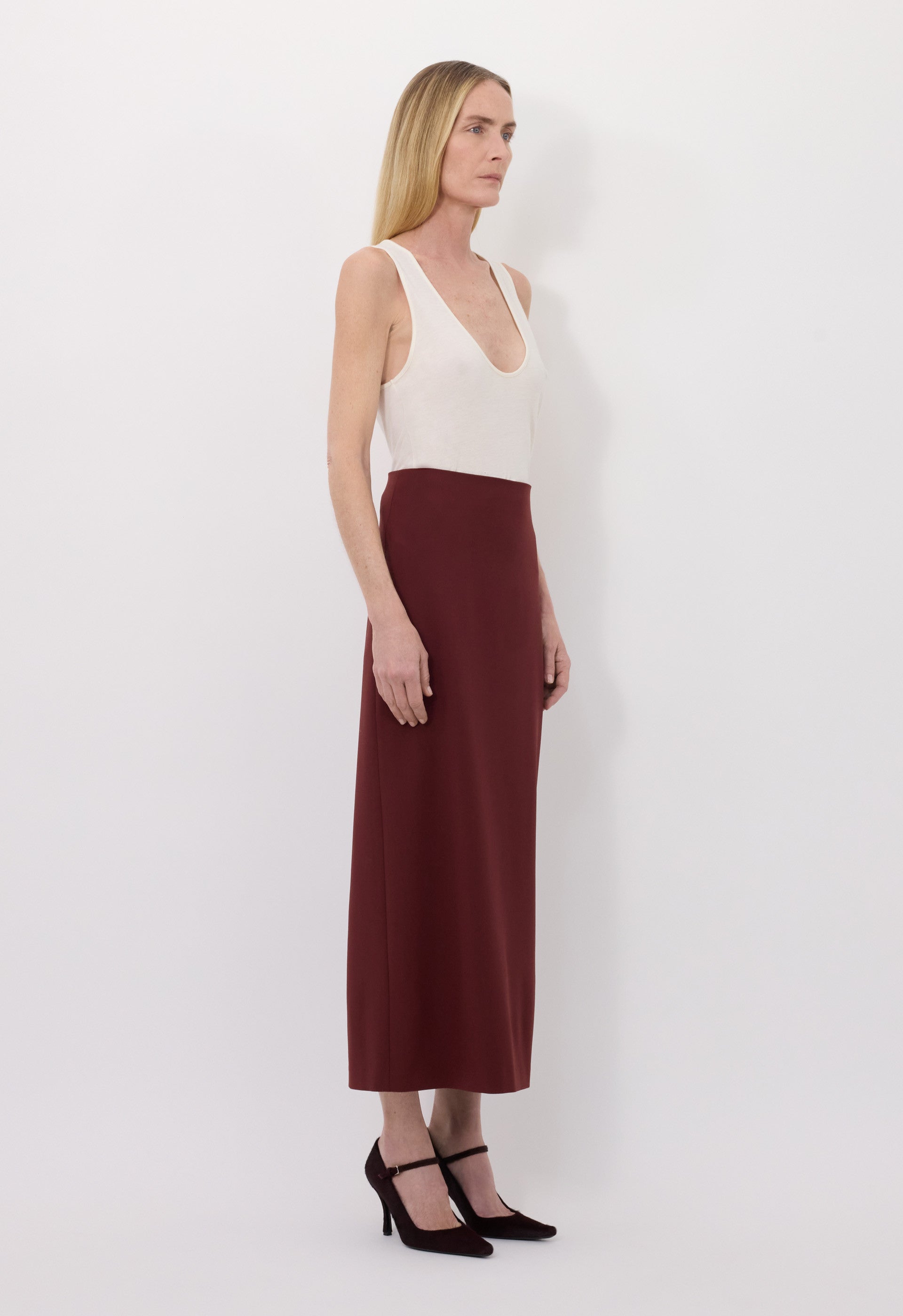 SAMOS LDS Long pencil skirt
