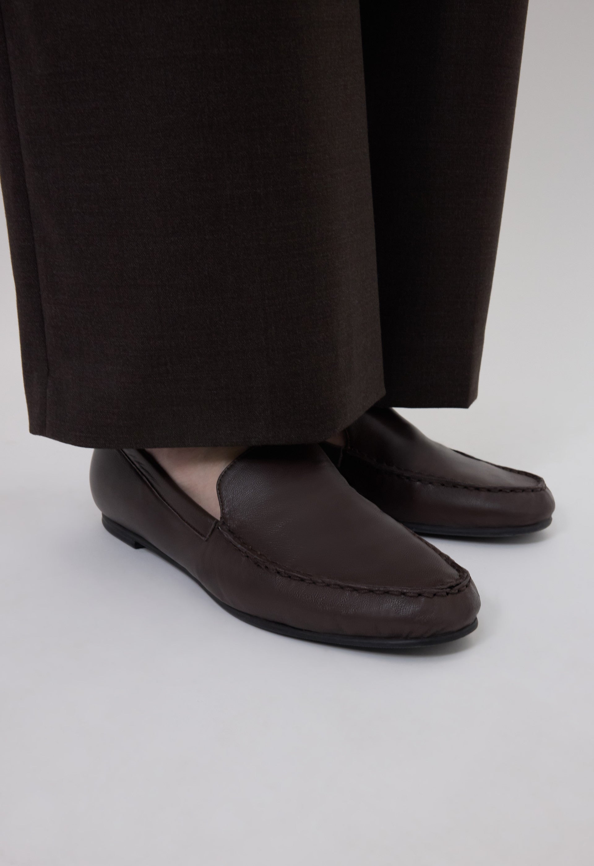 【関税込み】Loulou de Saison トープ Rachel スリッポン Shoes