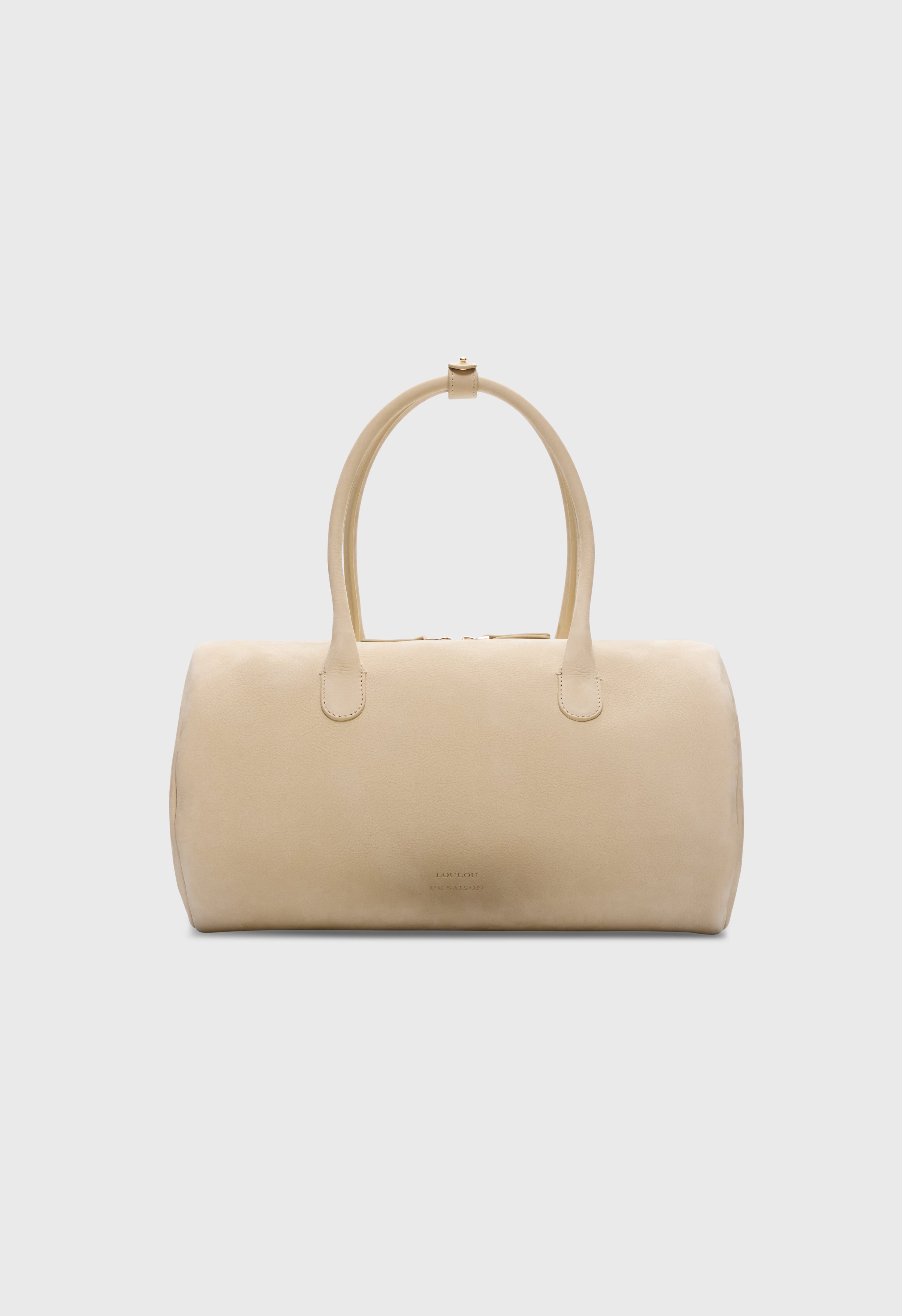 CLAUS Cylindric leather bag