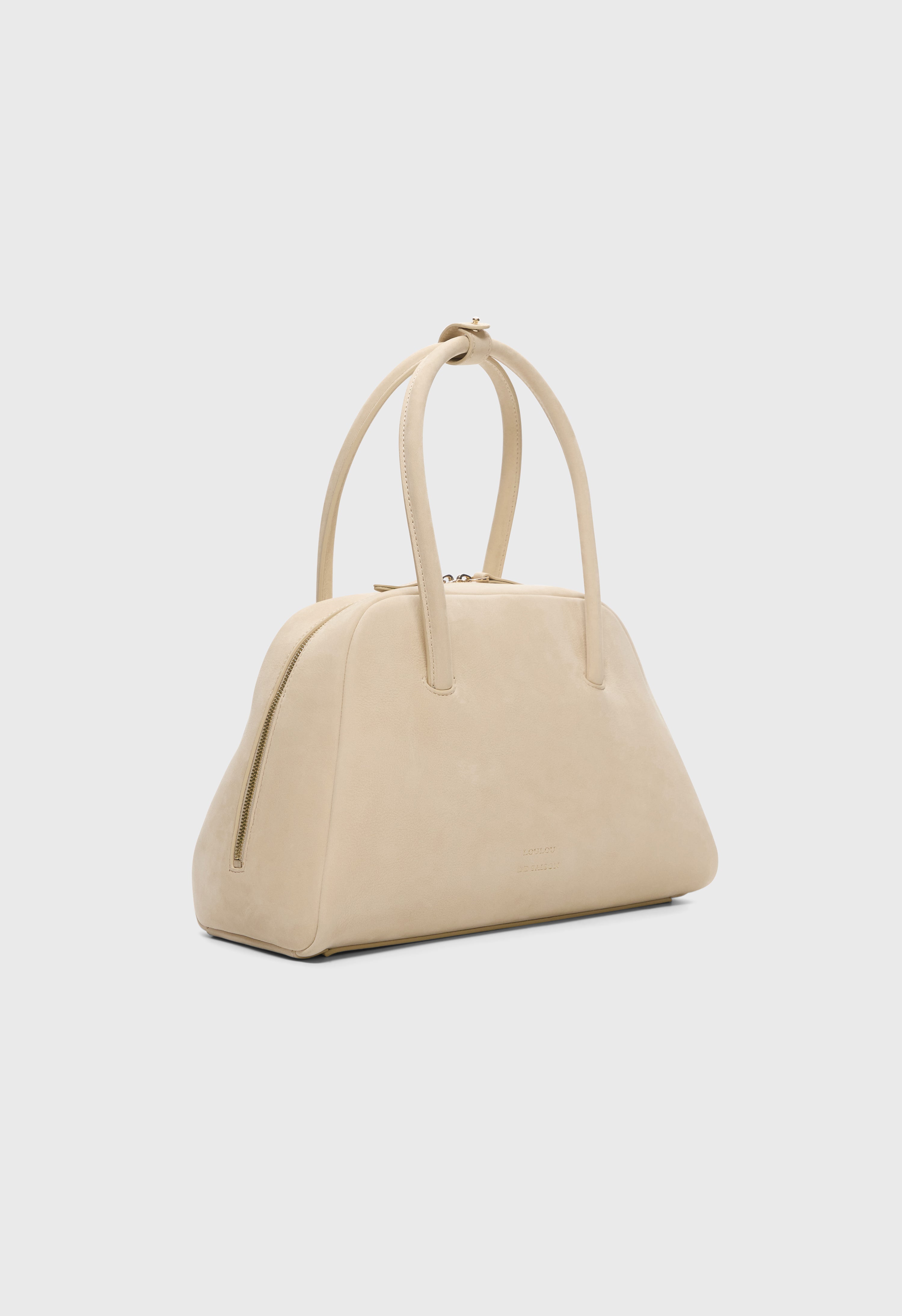 BRAHMS Petit sac bowling en cuir