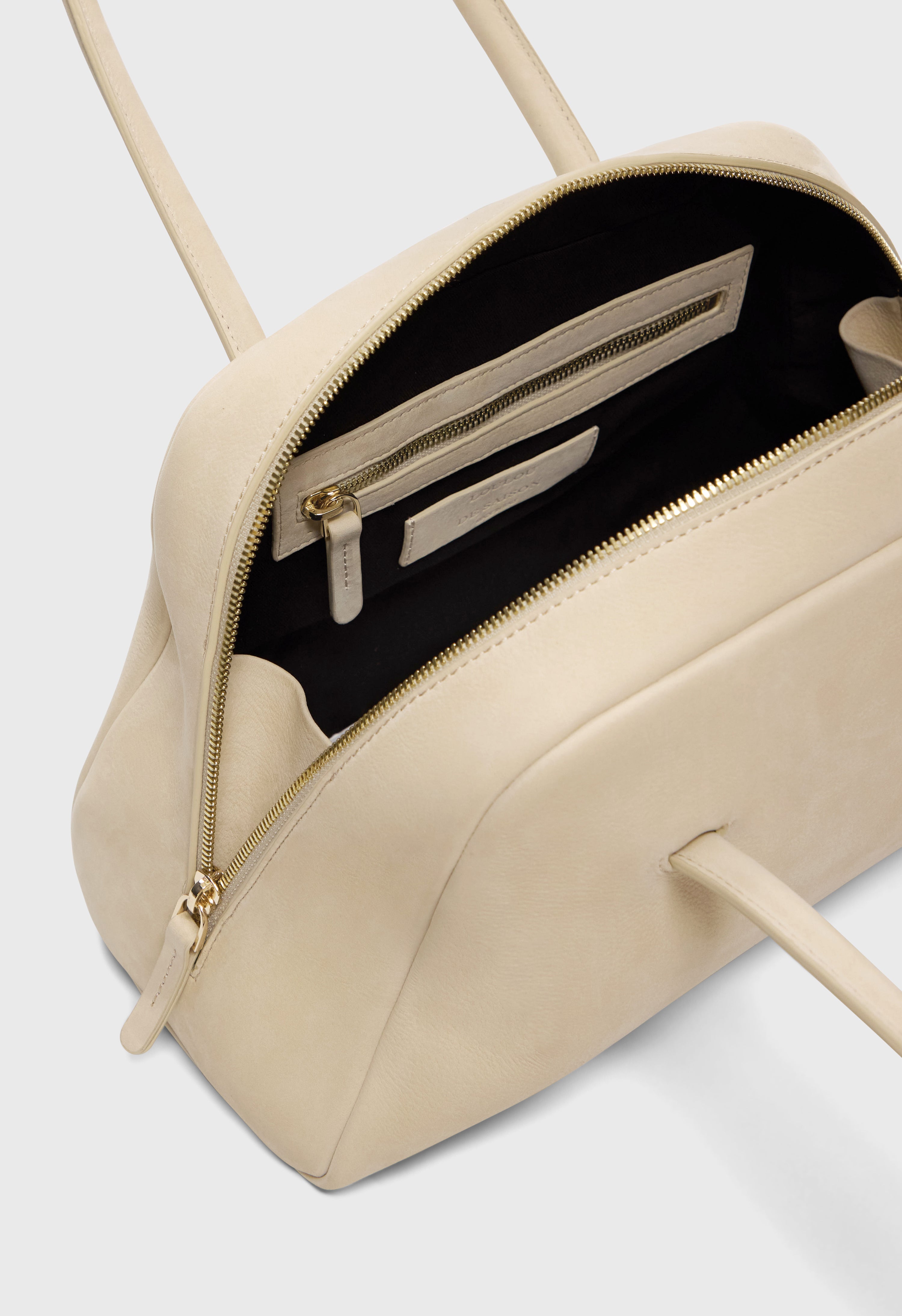 BRAHMS Petit sac bowling en cuir