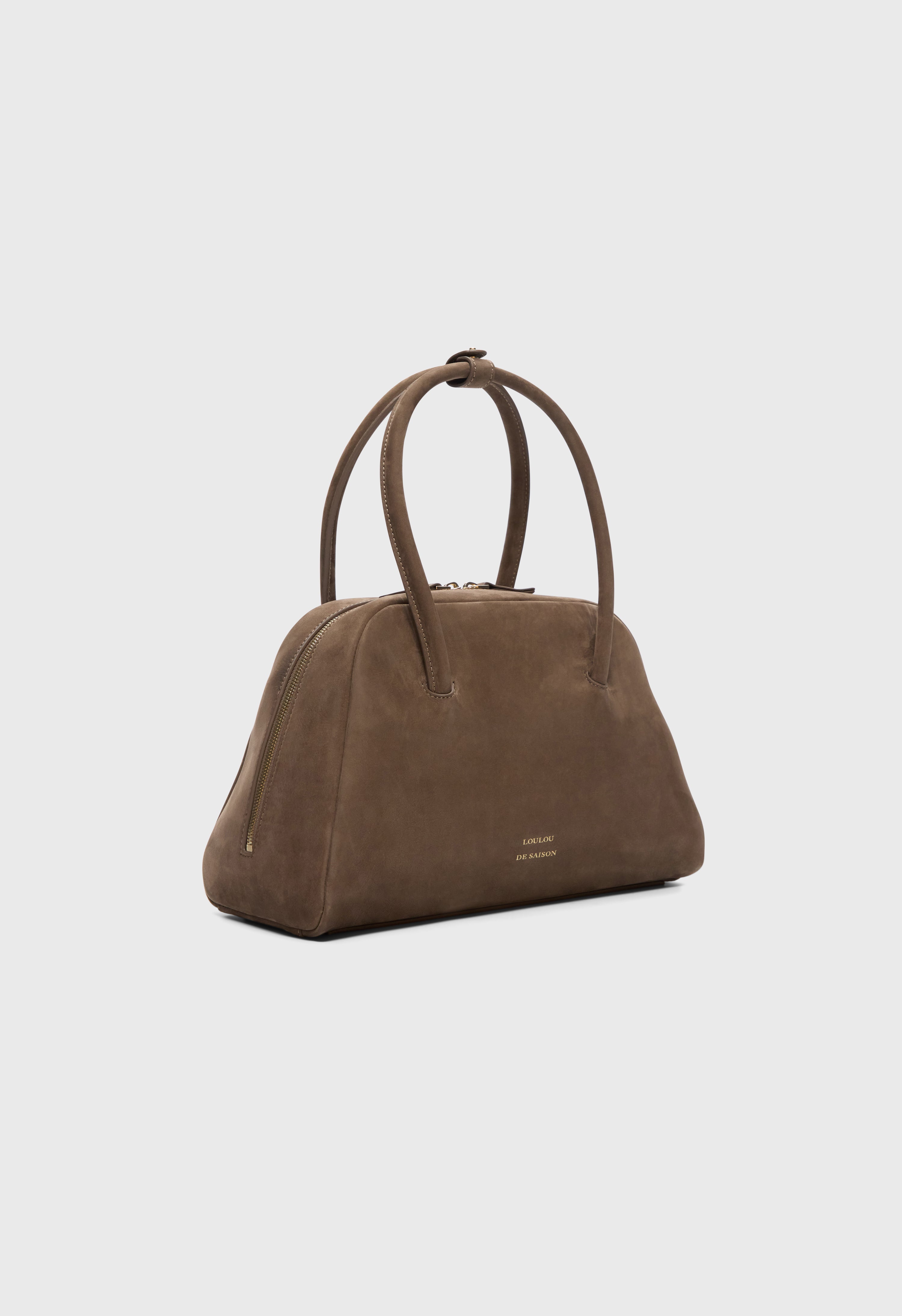 BRAHMS Petit sac bowling en cuir