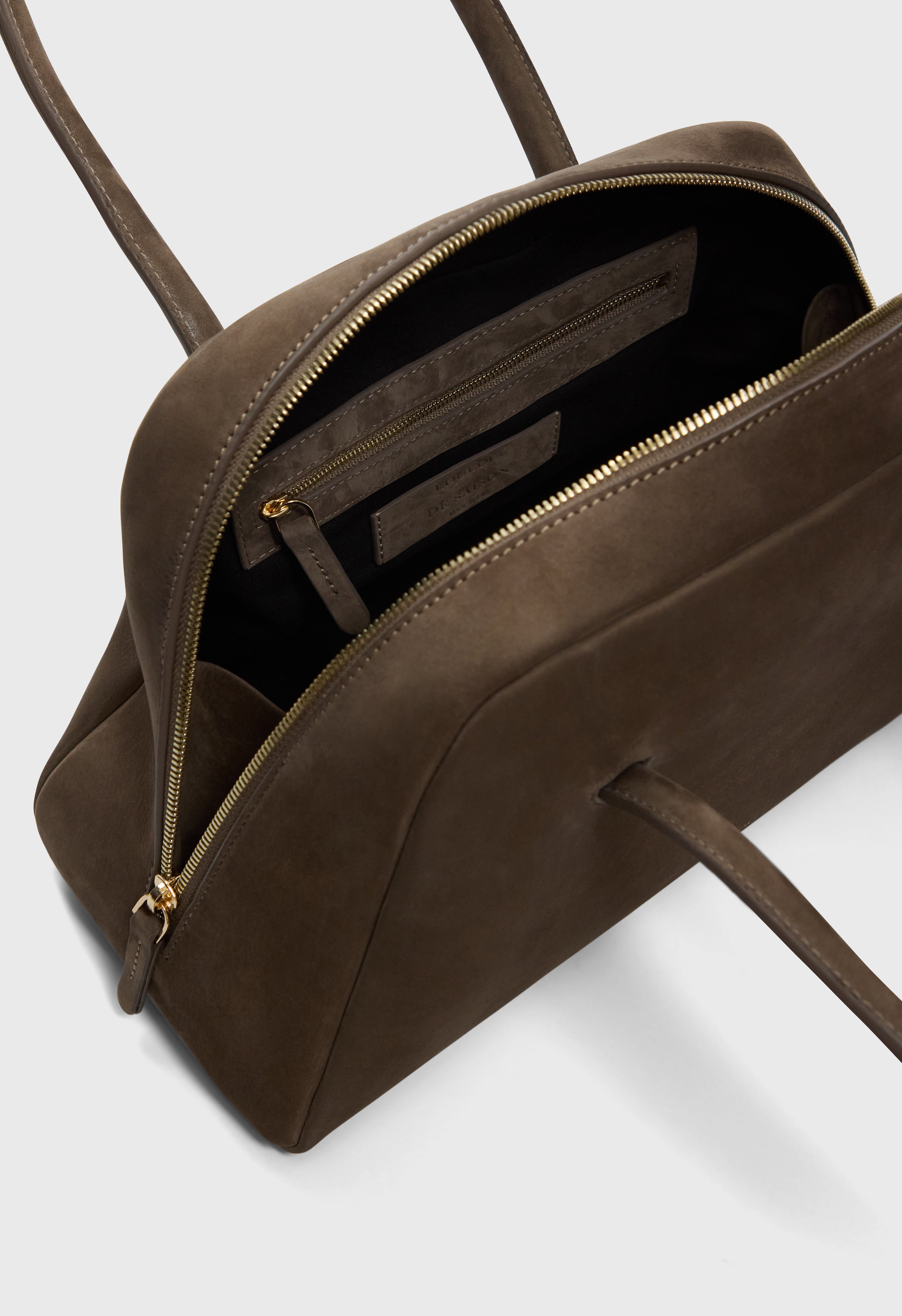 BRAHMS Petit sac bowling en cuir