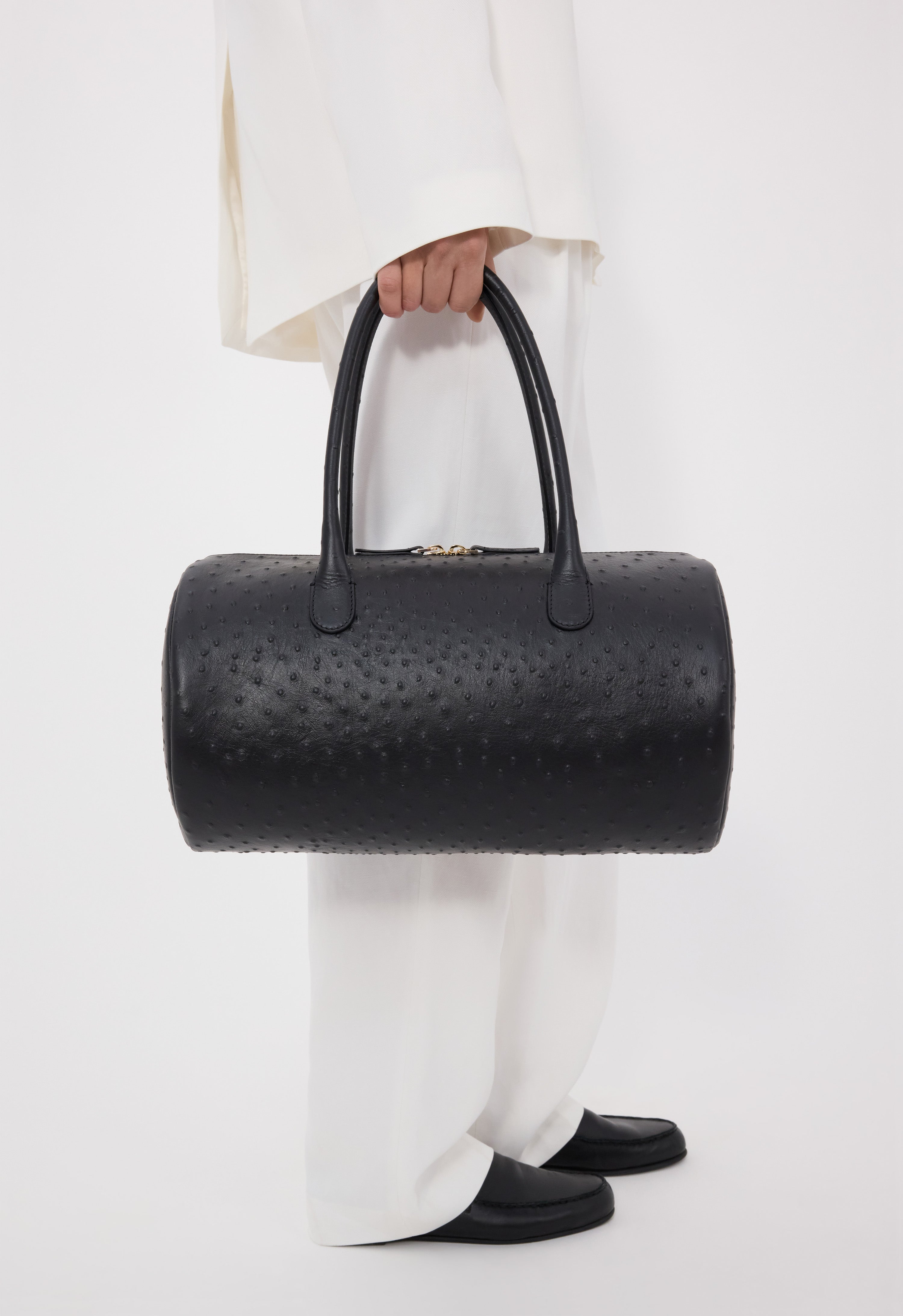 ALISTER Cylindric leather bag