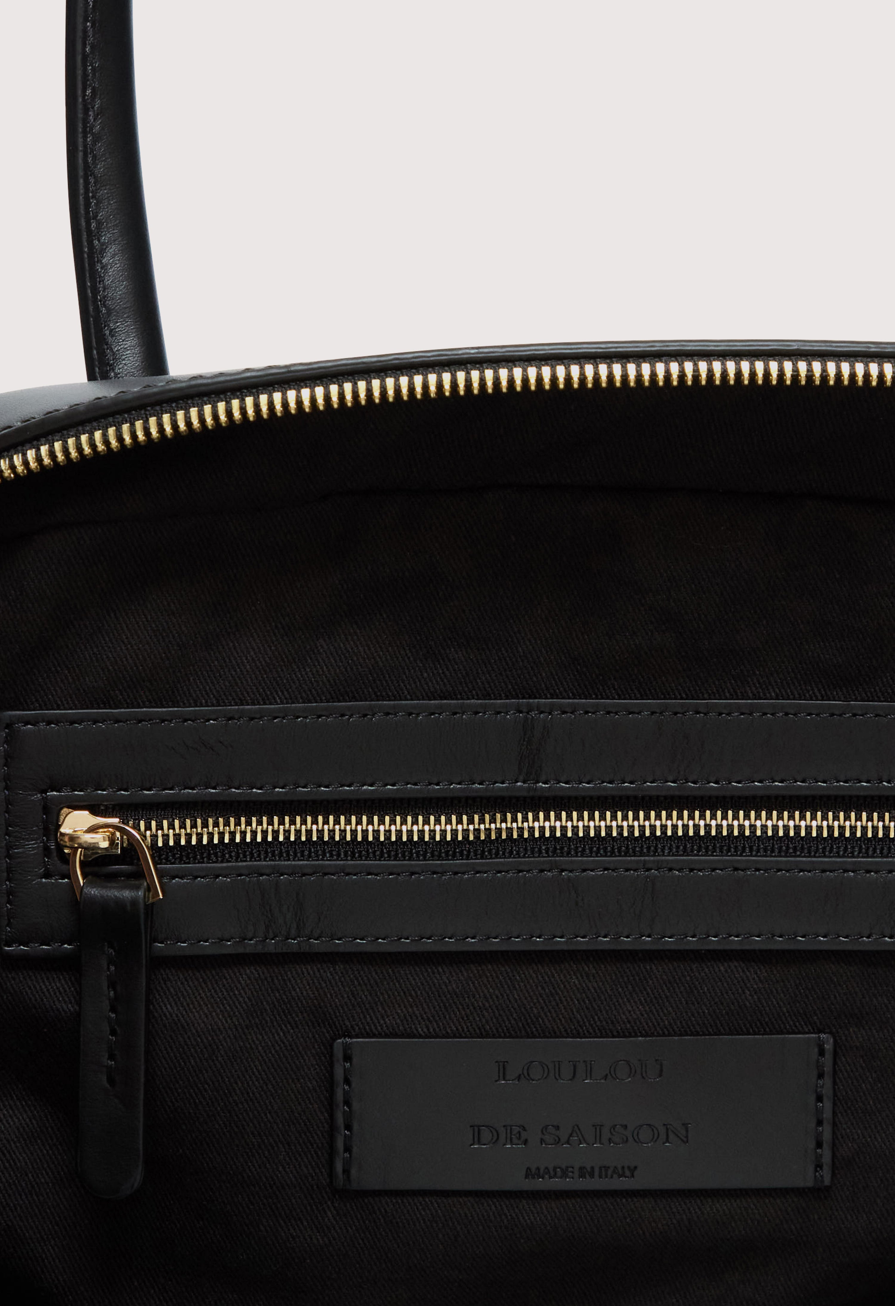 VESPER LDS Smooth calf leather bag