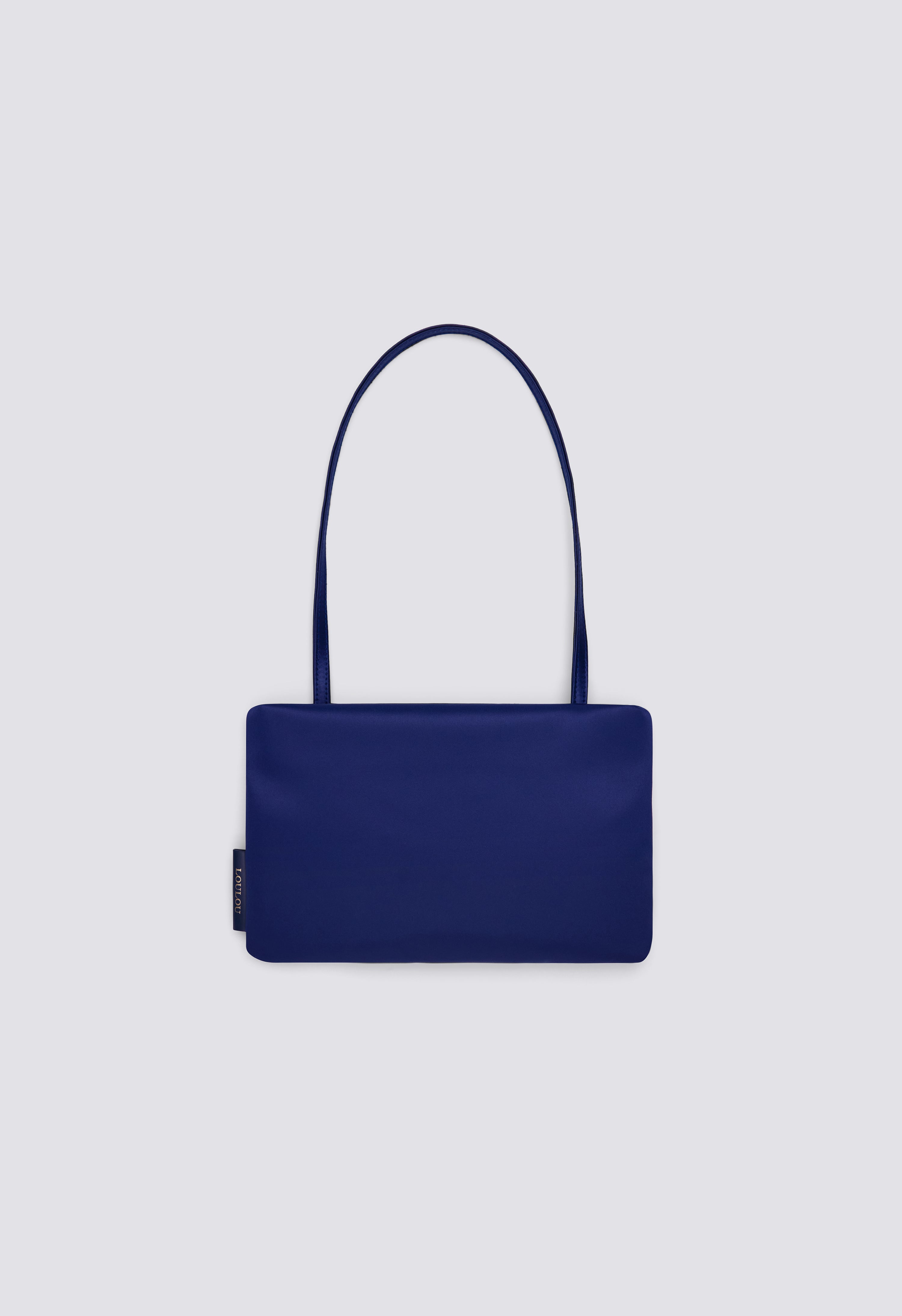 GRACE Small satin baguette bag
